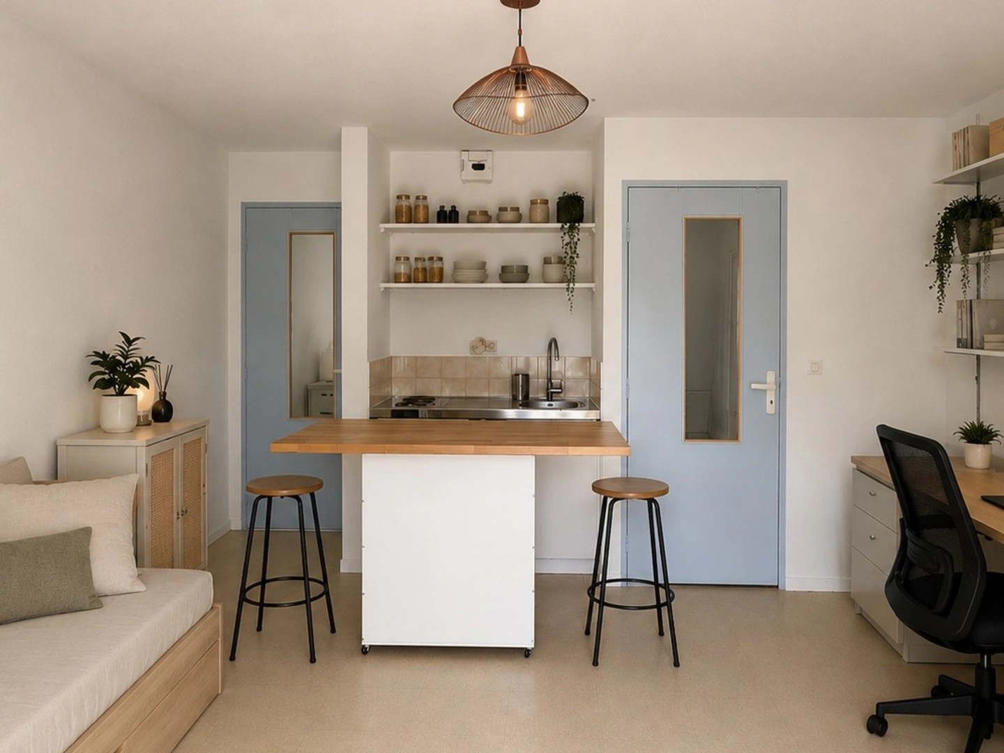 EXCLUSIVITÉ - Studio avec terrasse en résidence étudiante à Vannes - Libre d'occupation