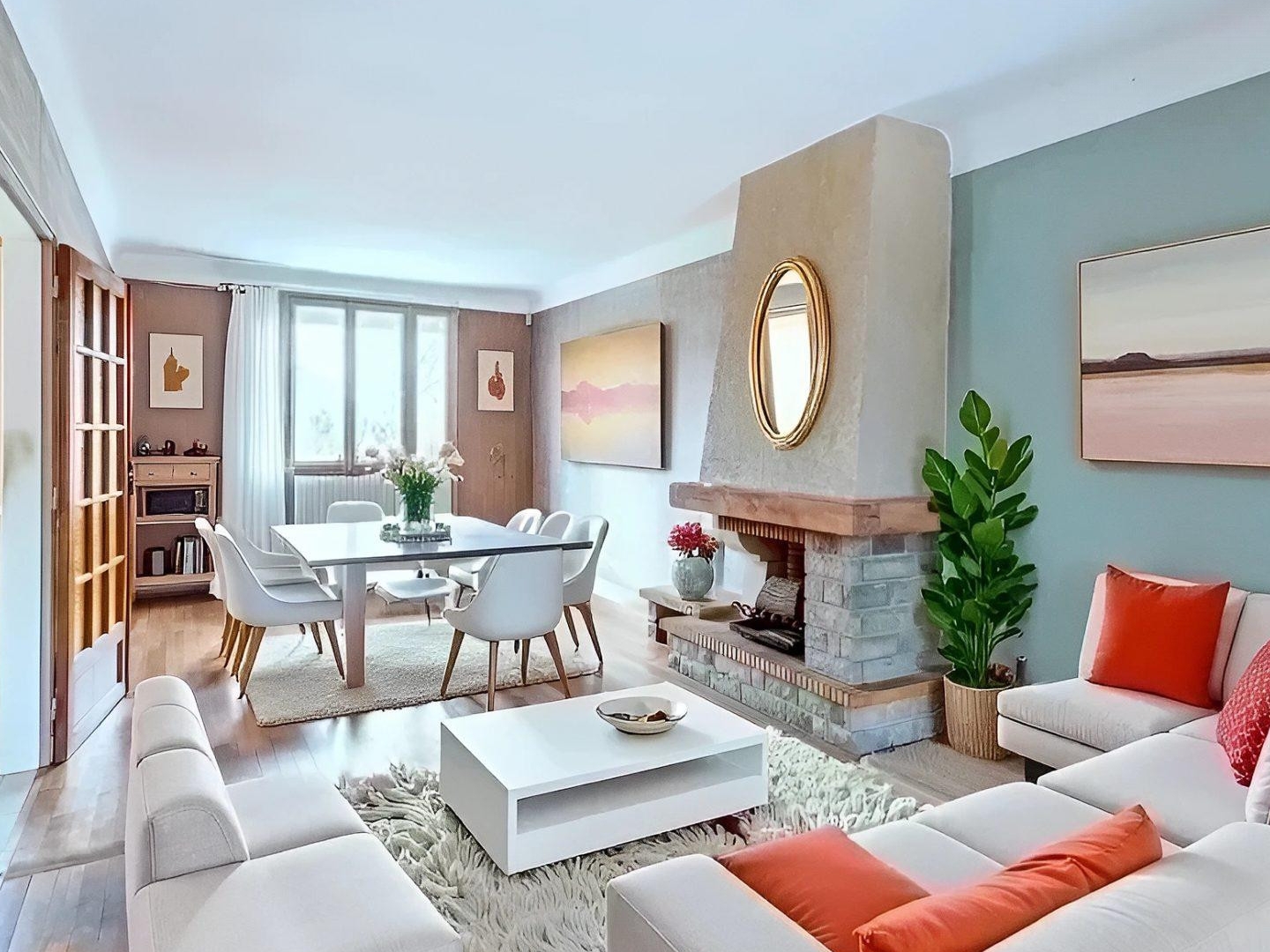 Maison de 155 m² - 4 chambres - 6 pièces - 2 vérandas - Chatou