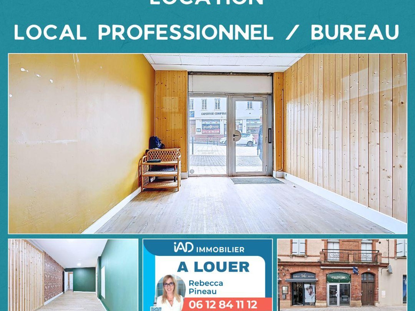Immeuble commercial 60 m²