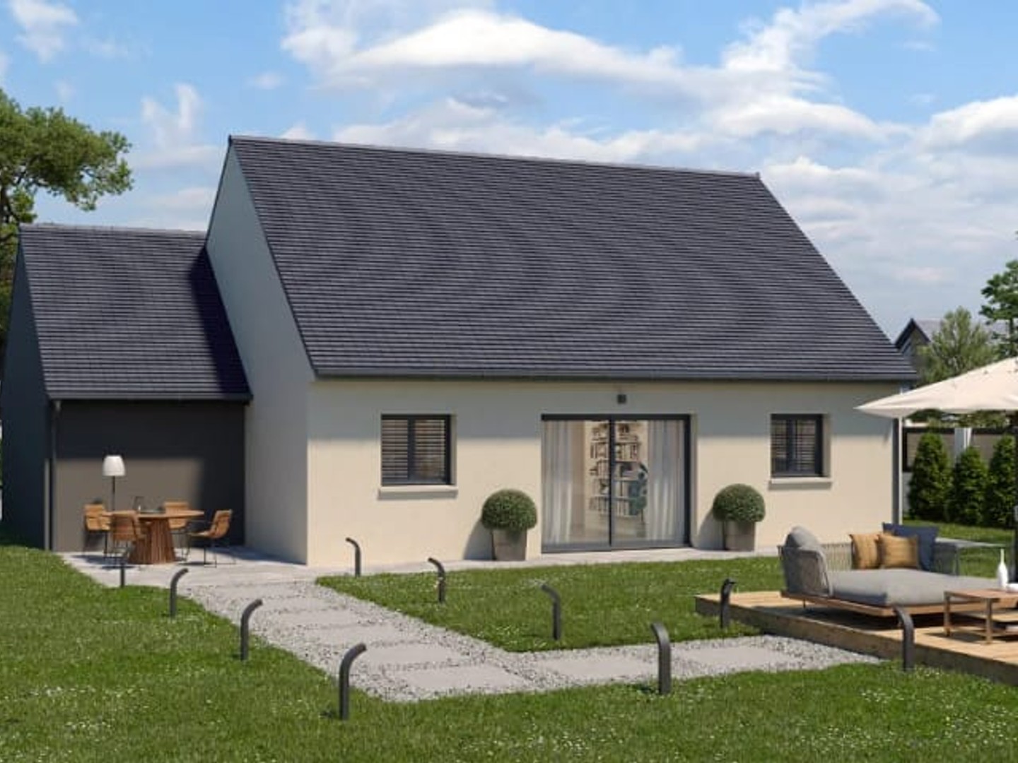 Maison neuve 4 pièces 81 m²