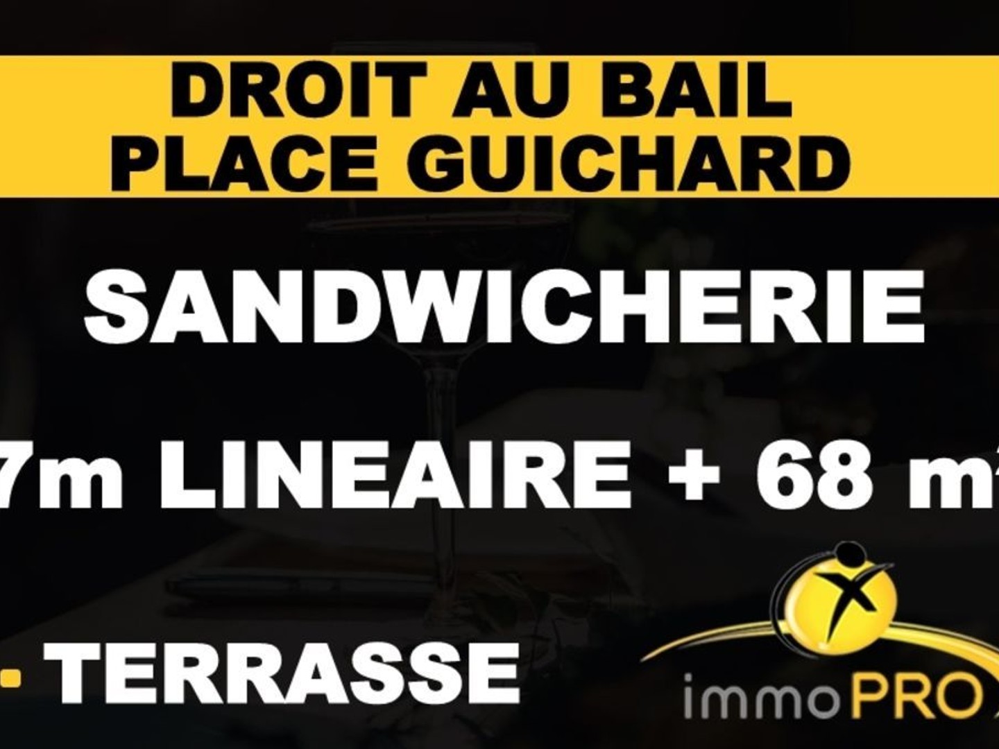 Vente / Local commercial - 68 m²