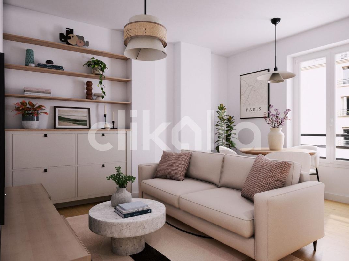 Vends t2 - 33 m² - Paris 11eme Arrondissement