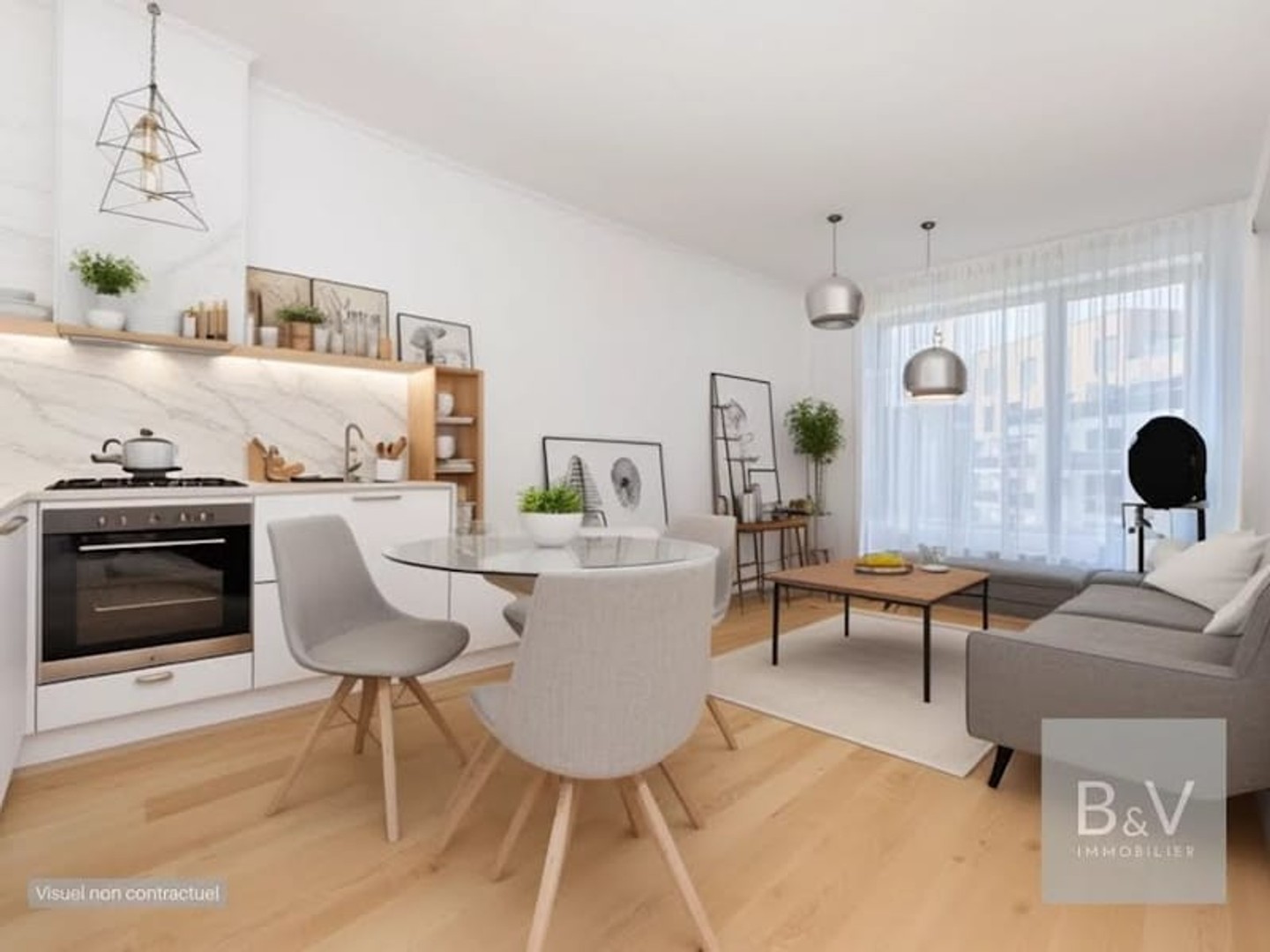 Appartement 2 pièces 50 m²