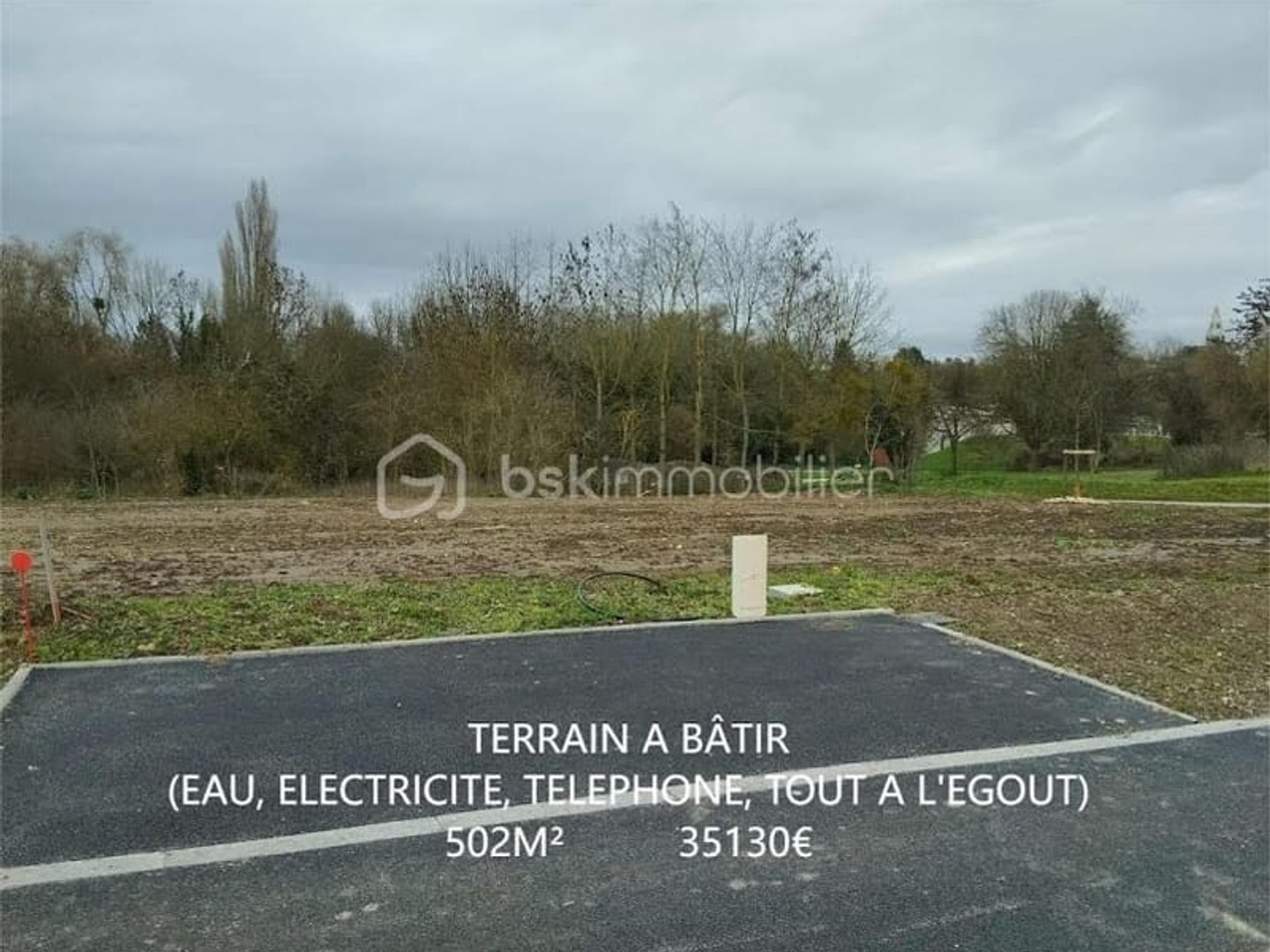 Terrain 502 m²