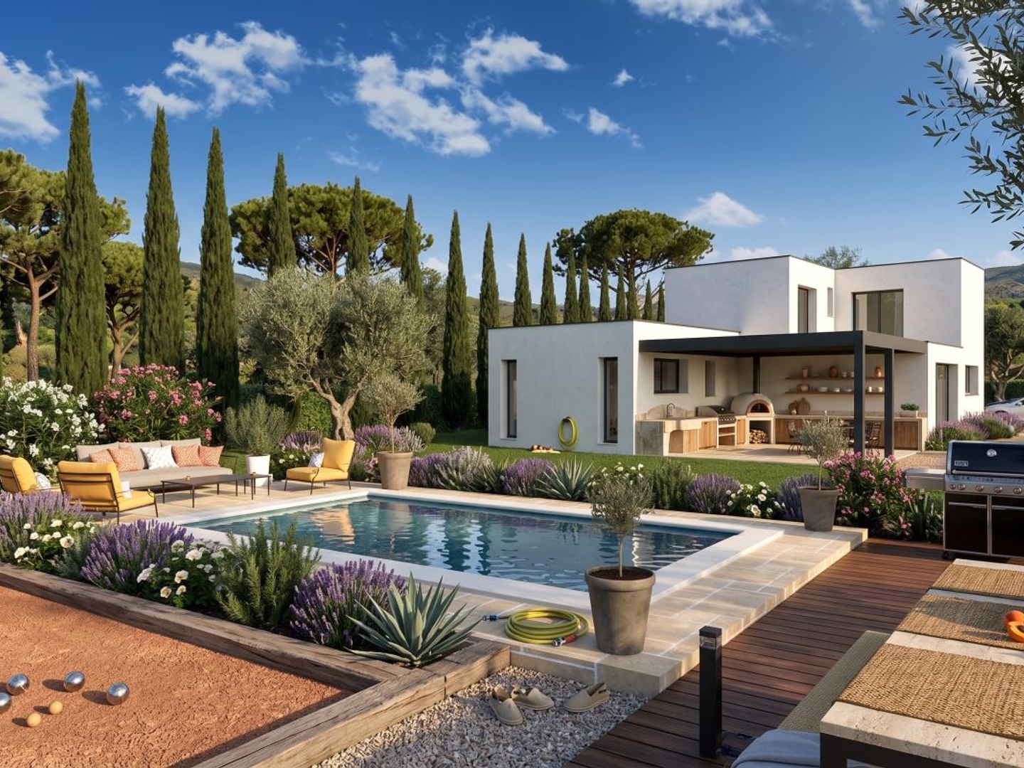 Maison Superbe villa contemporaine