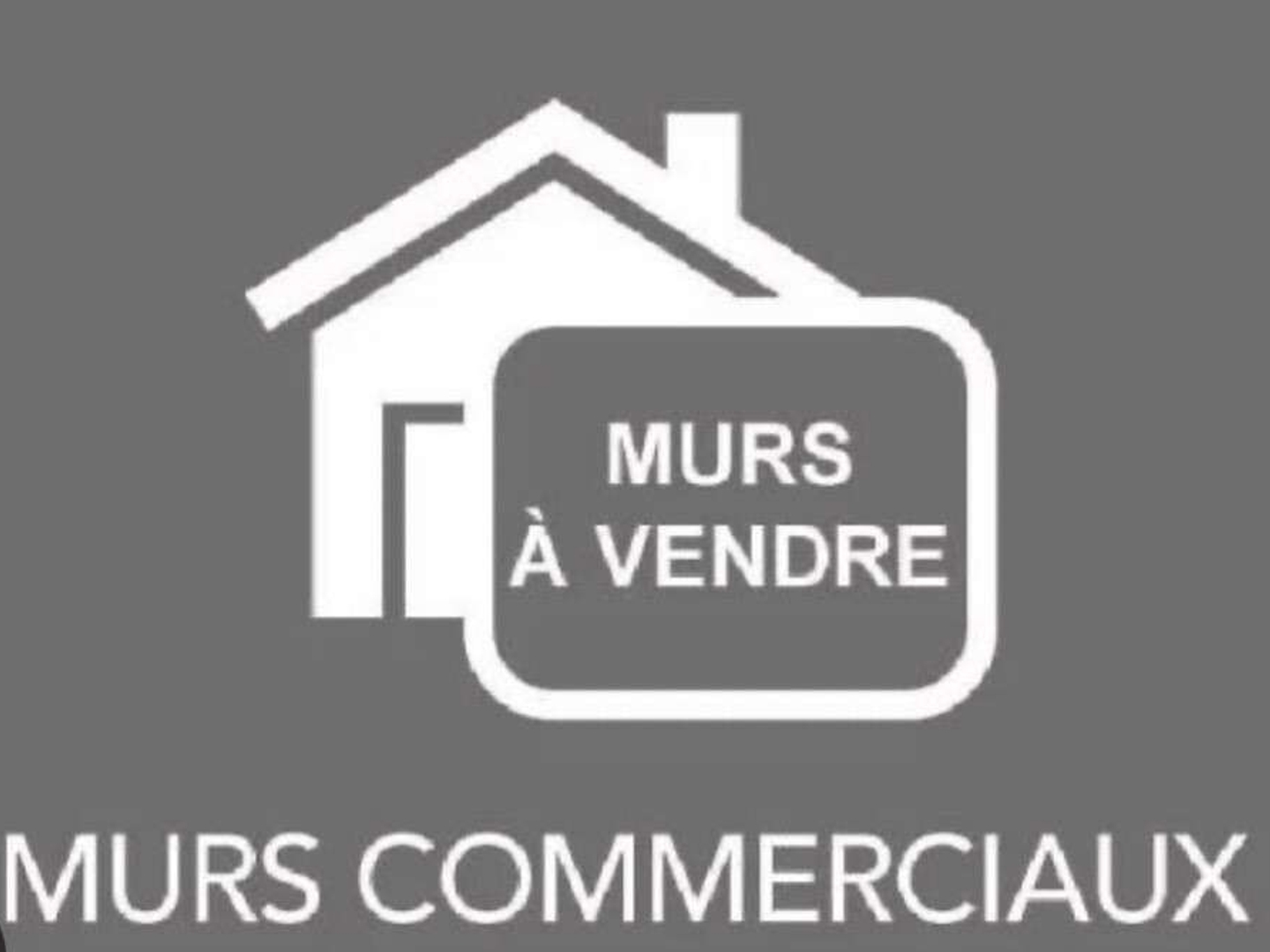 Vente murs commerciaux 130m² centre ville Bourg