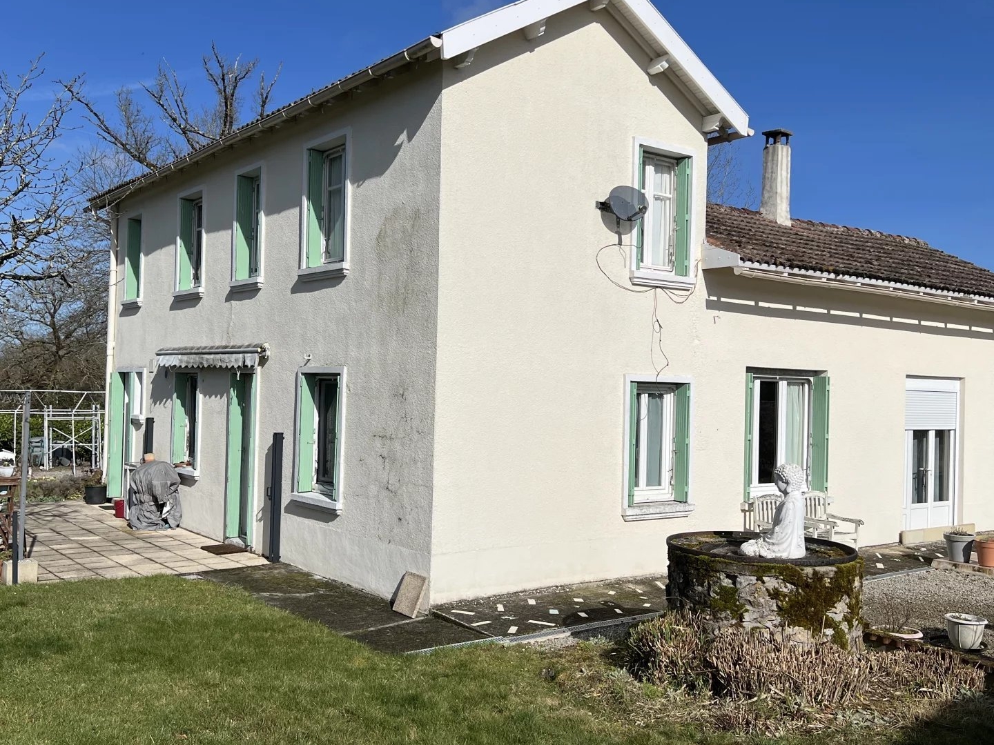 Maison individuelle de 3 chambres située à la campagne