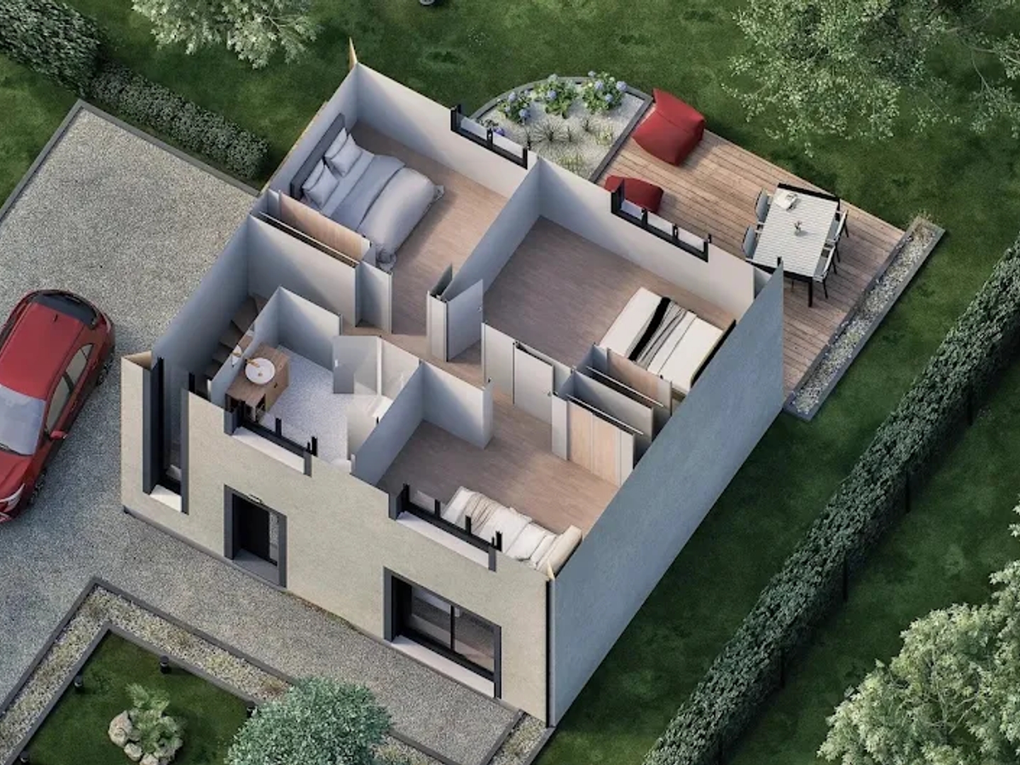Maison à vendre - 4 pièces - 84m2 - Conches-En-Ouche (27190)
