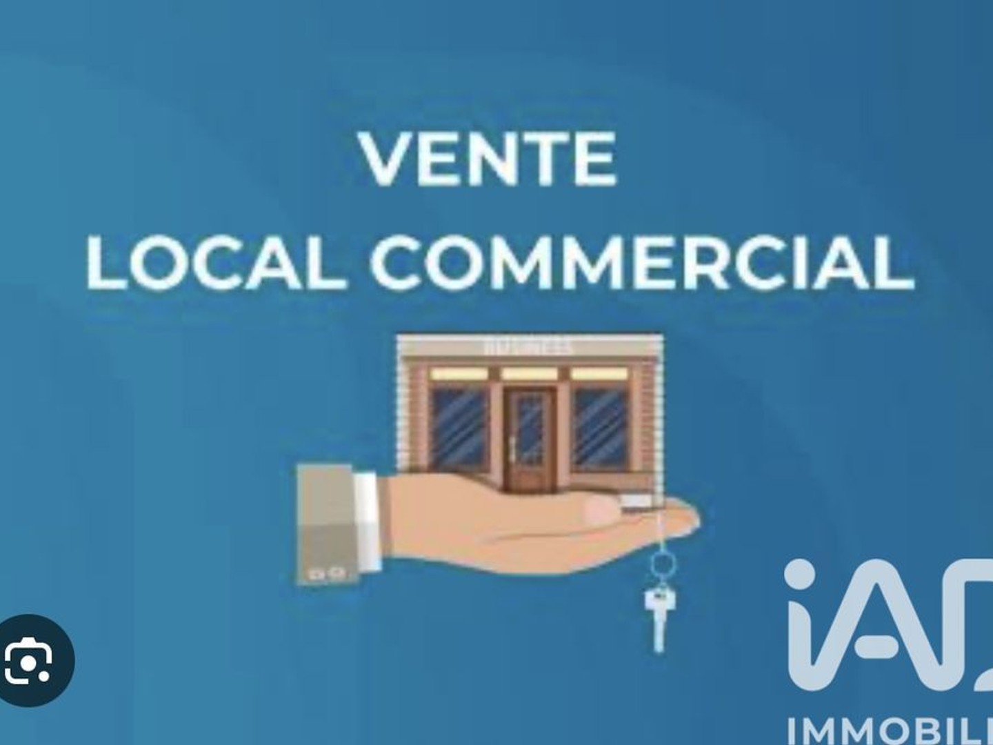 Vente garage 250 m²