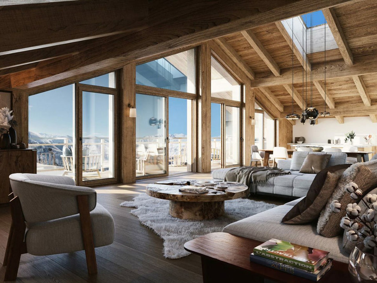 05100 MONTGENEVRE Penthouse a vendre. SH 108m². 4 ch