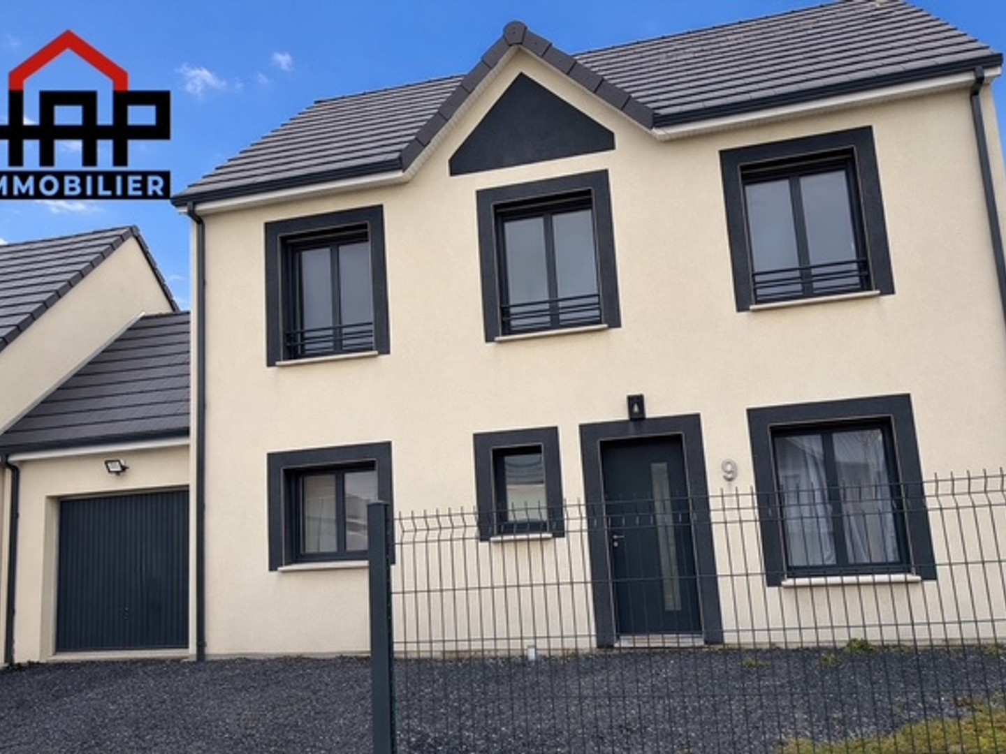 Pavillon neuf autonomie plain pied, 4 chambres, garage et jardin