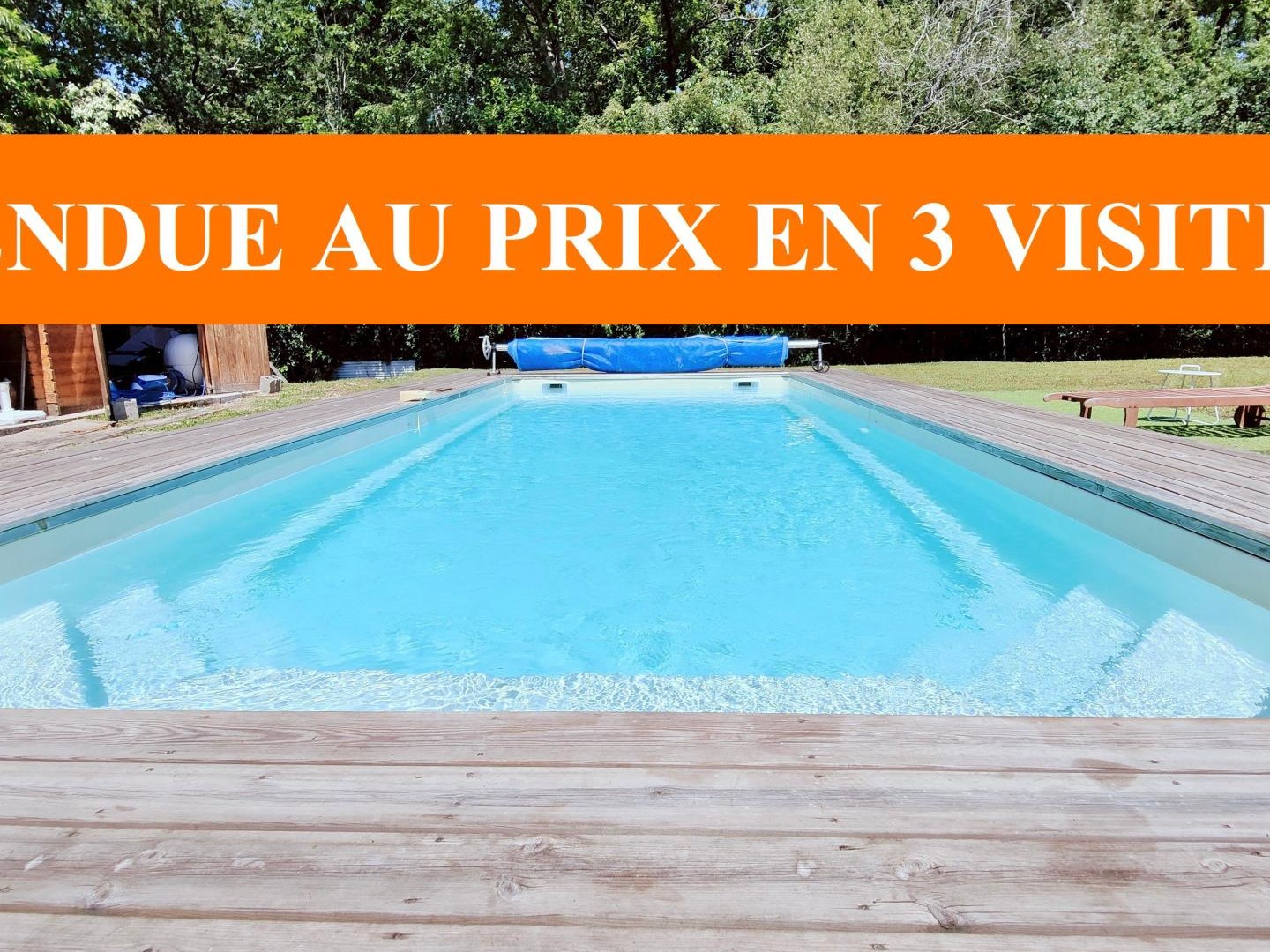 T7 cestas centre, piscine, au calme, garage 79 m²