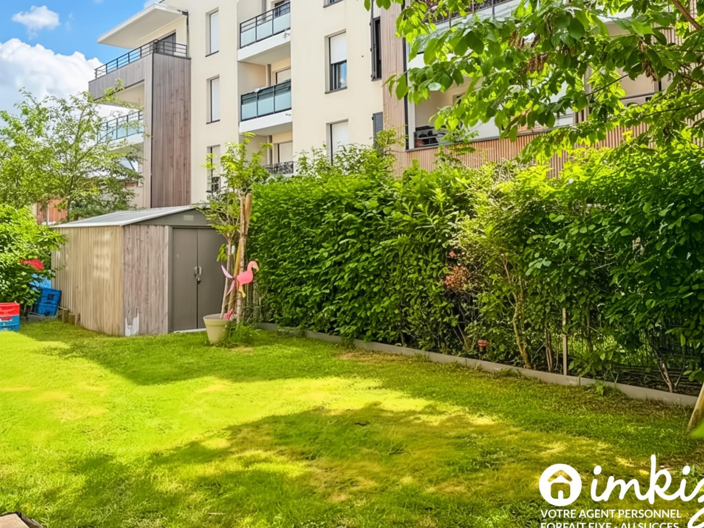 Appartement 3 chambres moderne avec jardin