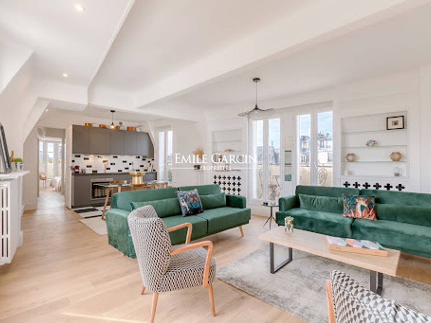Appartement à vendre - 2 pièces - 53m2 - Paris 16e (75016)