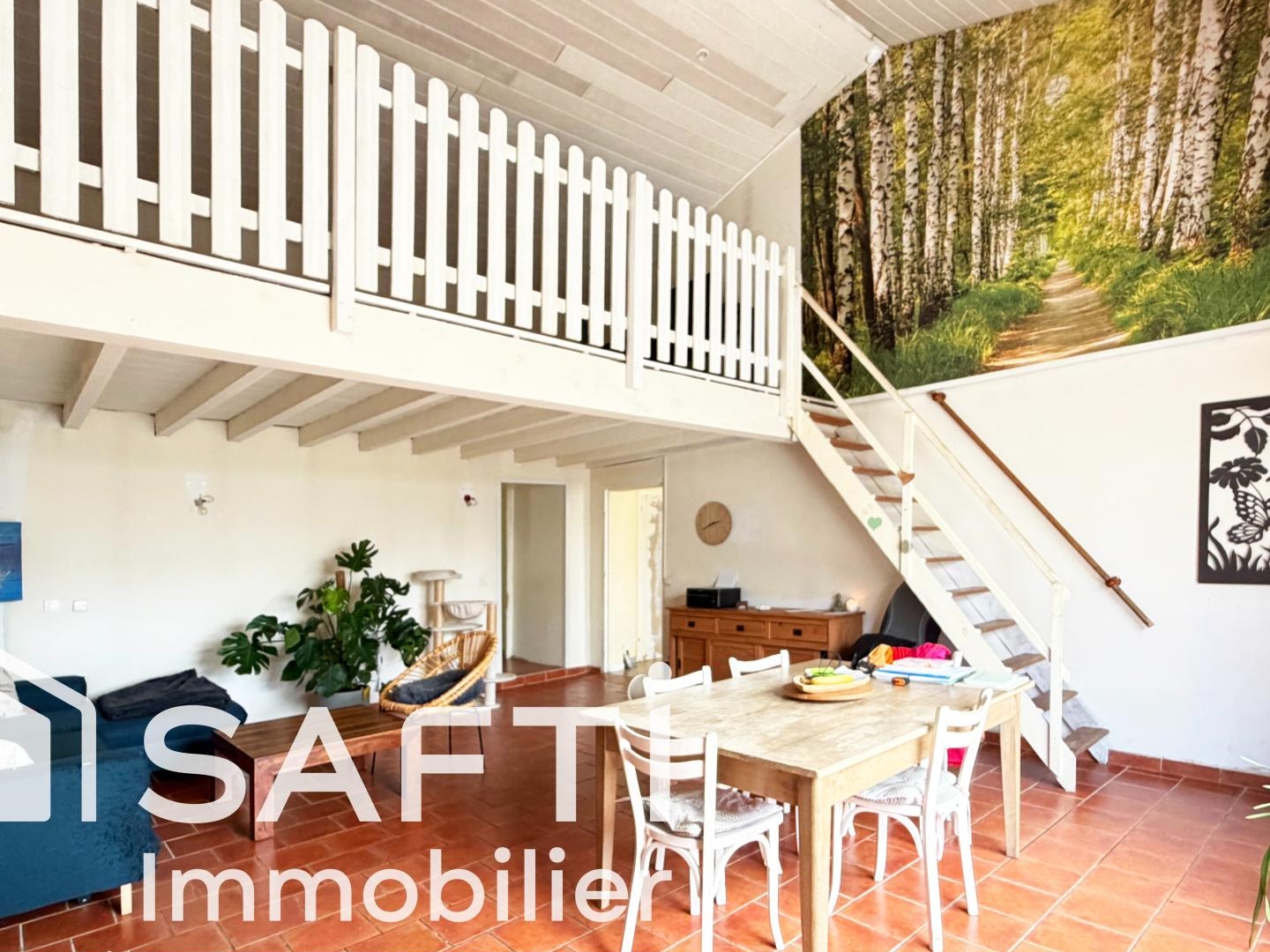 Maison à vendre - 7 pièces - 172m2 - Lugasson (33760)