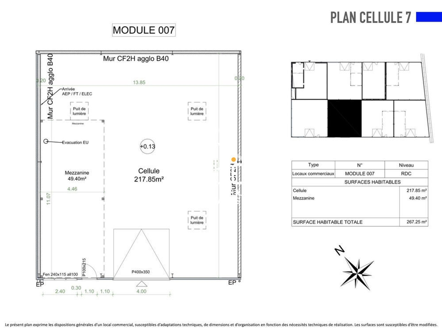 Locaux à vendre - 267m2 - Pont-Saint-Martin (44860)