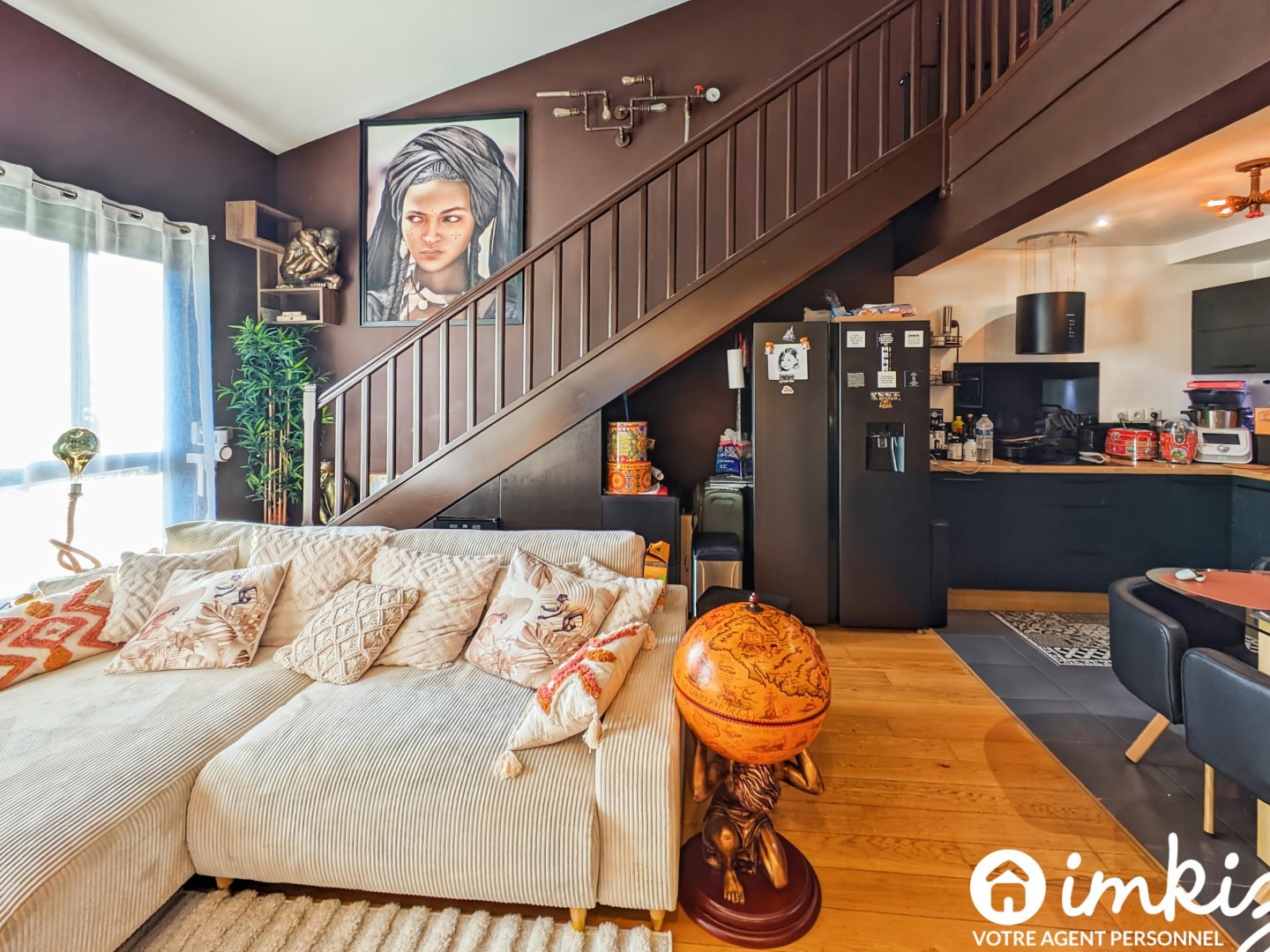 Duplex d'exception au pied du métro