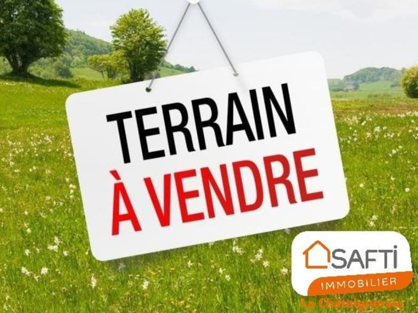 Terrain viabilisé en lotissement