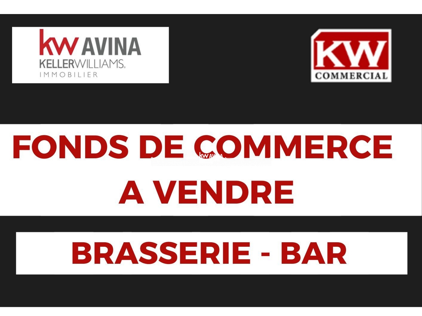 Fonds de commerce 1 pièce 170 m²