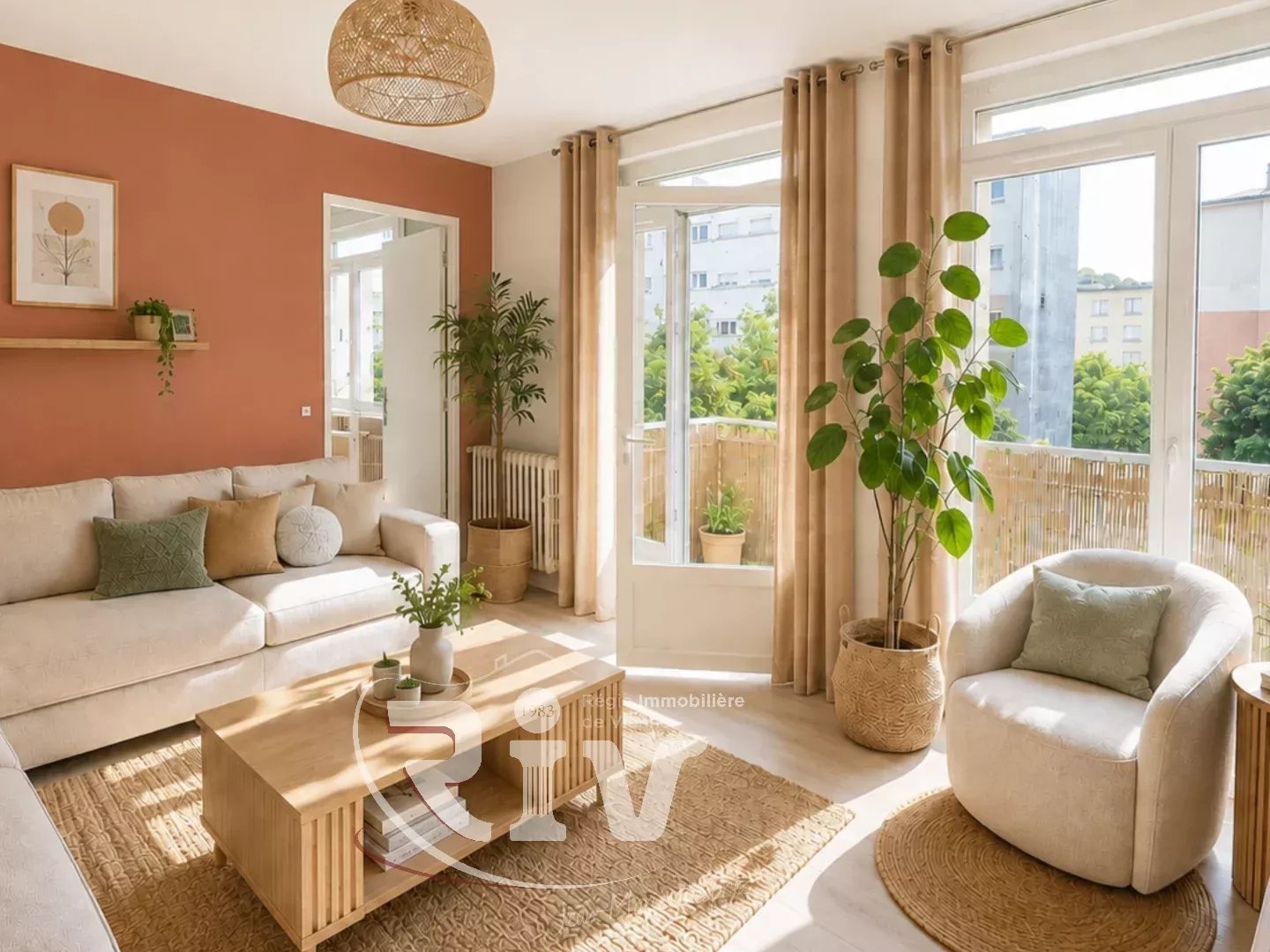 Appartement T3 avec balcon