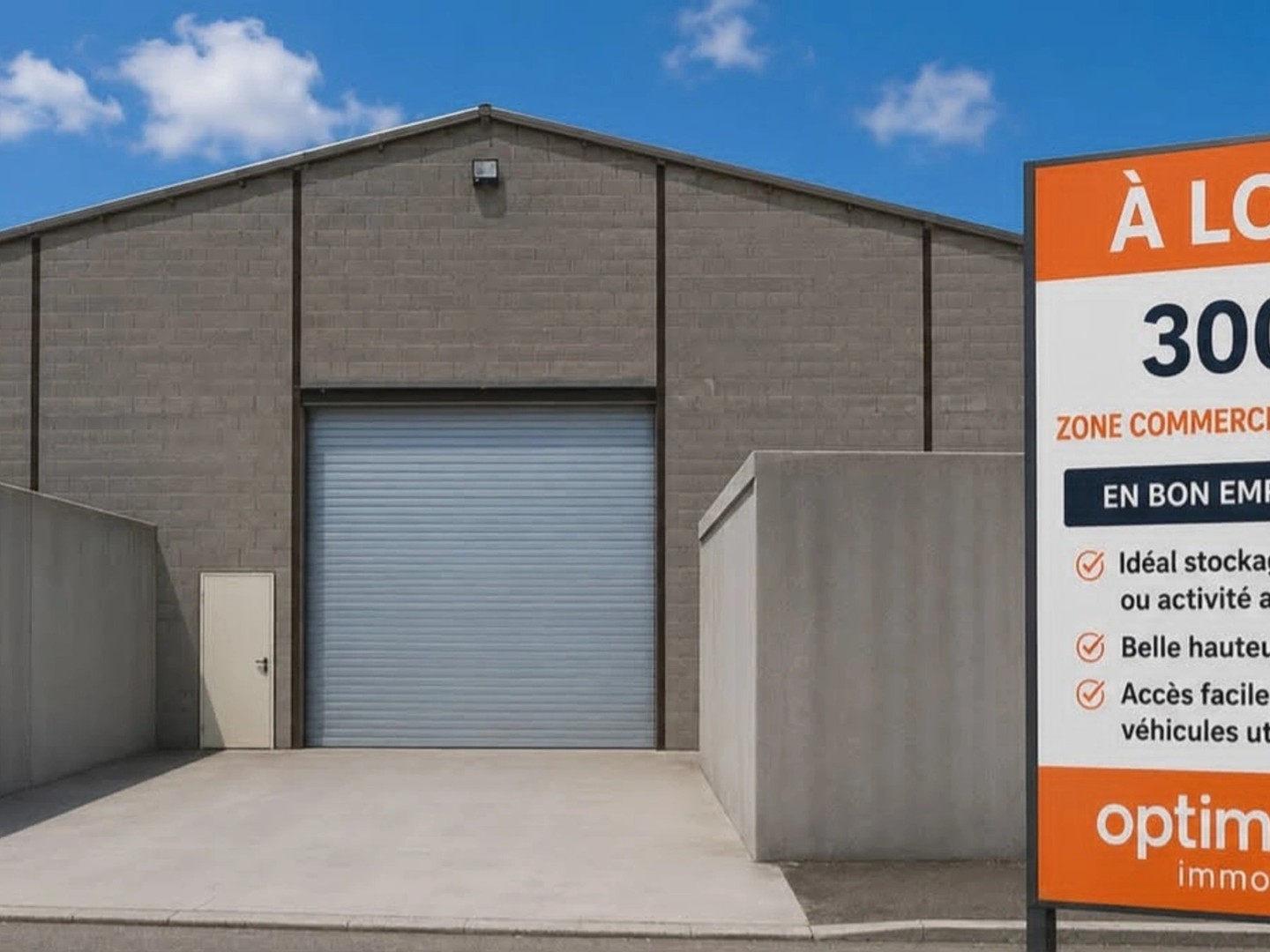 À LOUER - BÂTIMENT D'ACTIVITÉ 300 m² - SECTEUR CAP NORD - REDON