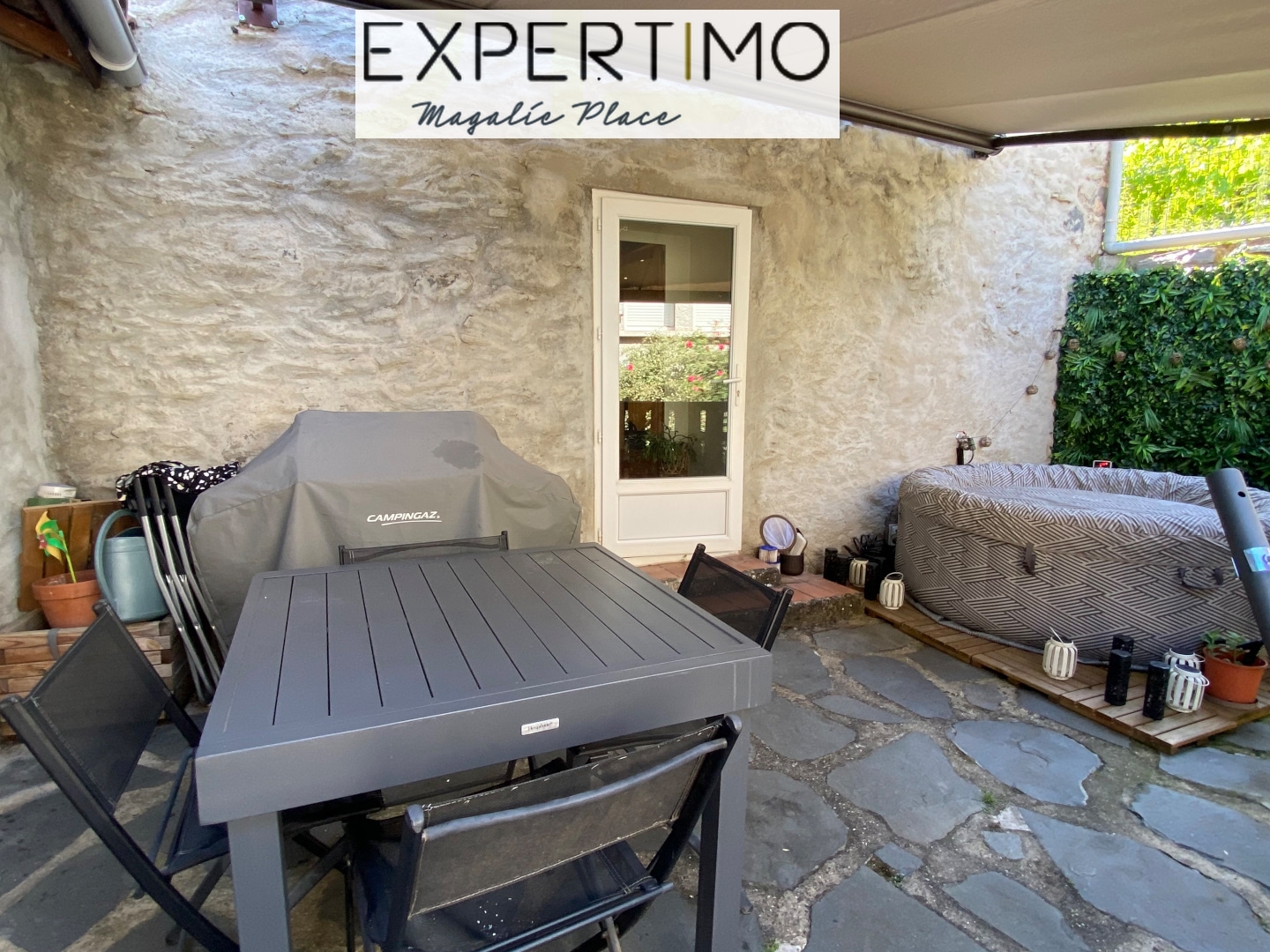 CHARMANTE maison de village de 90 m2 sous sol aménagé avec terrasse