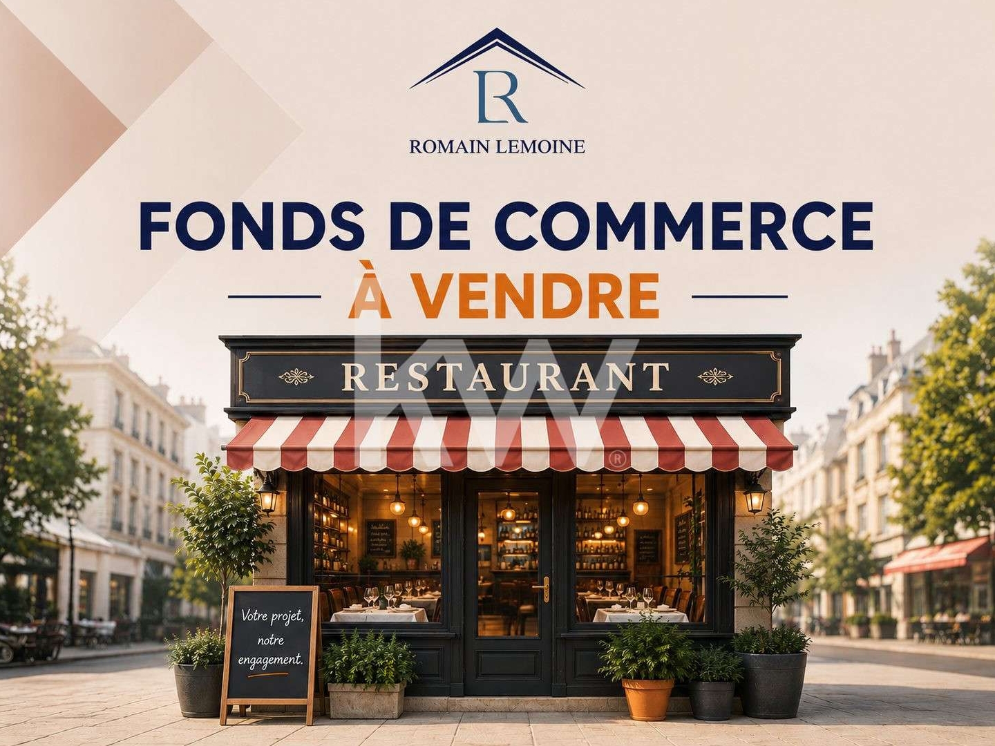 A vendre restaurant traditionnel à Orléans centre
