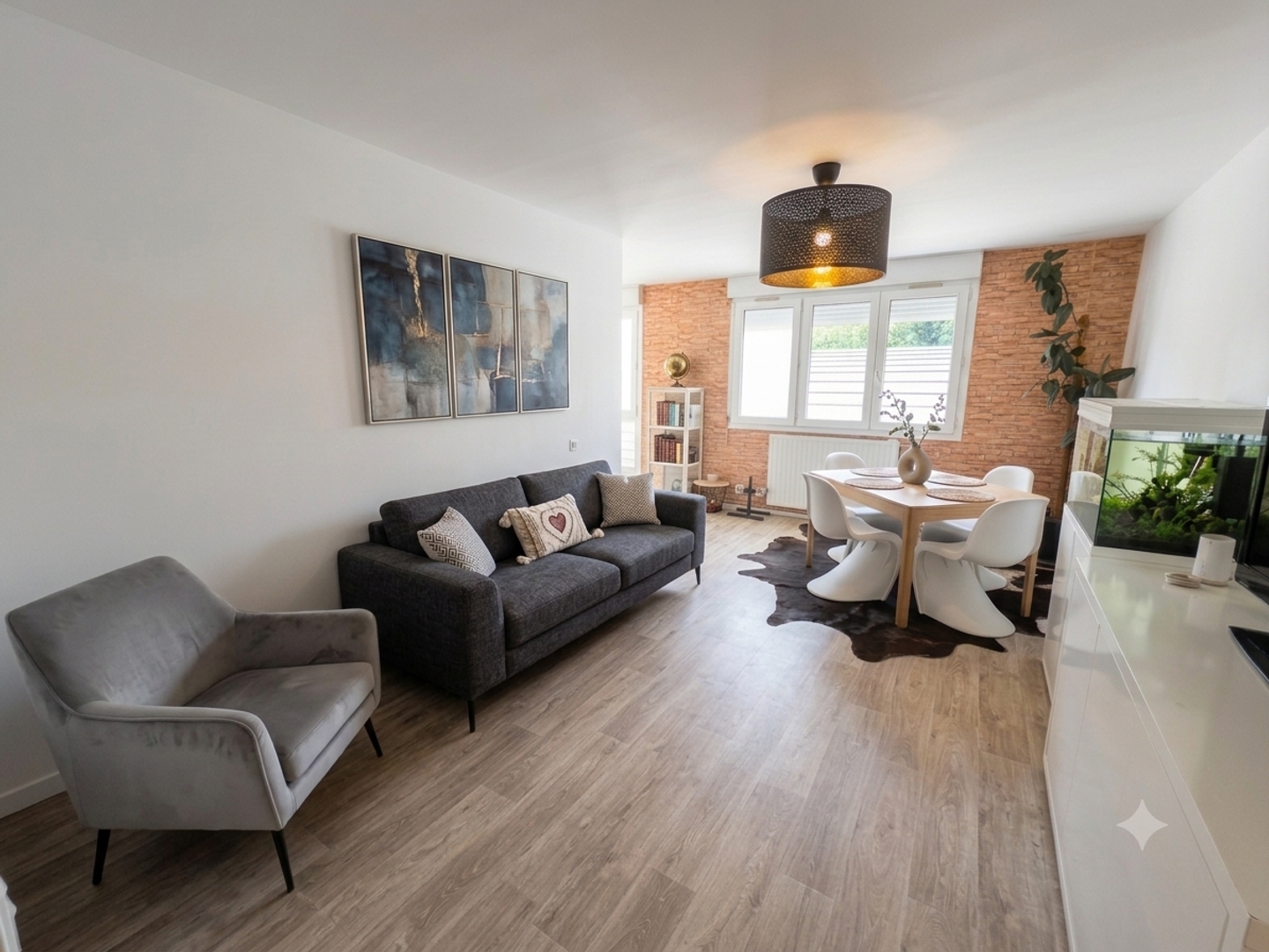 Appartement 3 pièces 69 m²