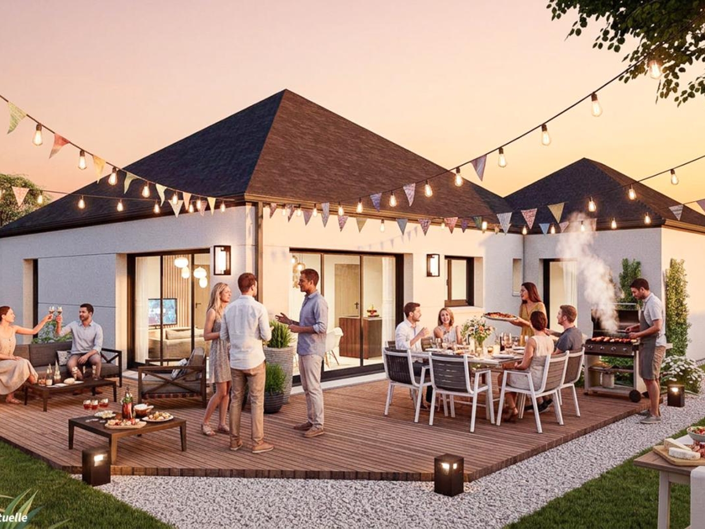Terrain + maison 97 m²