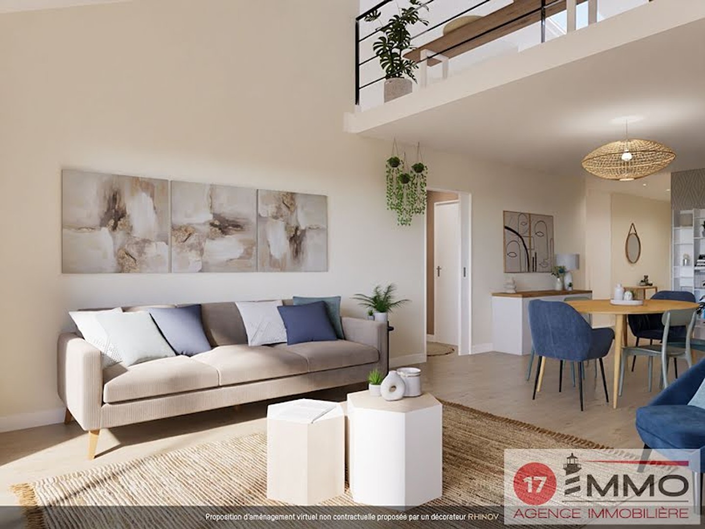 Appartement 4 pièces 59 m²