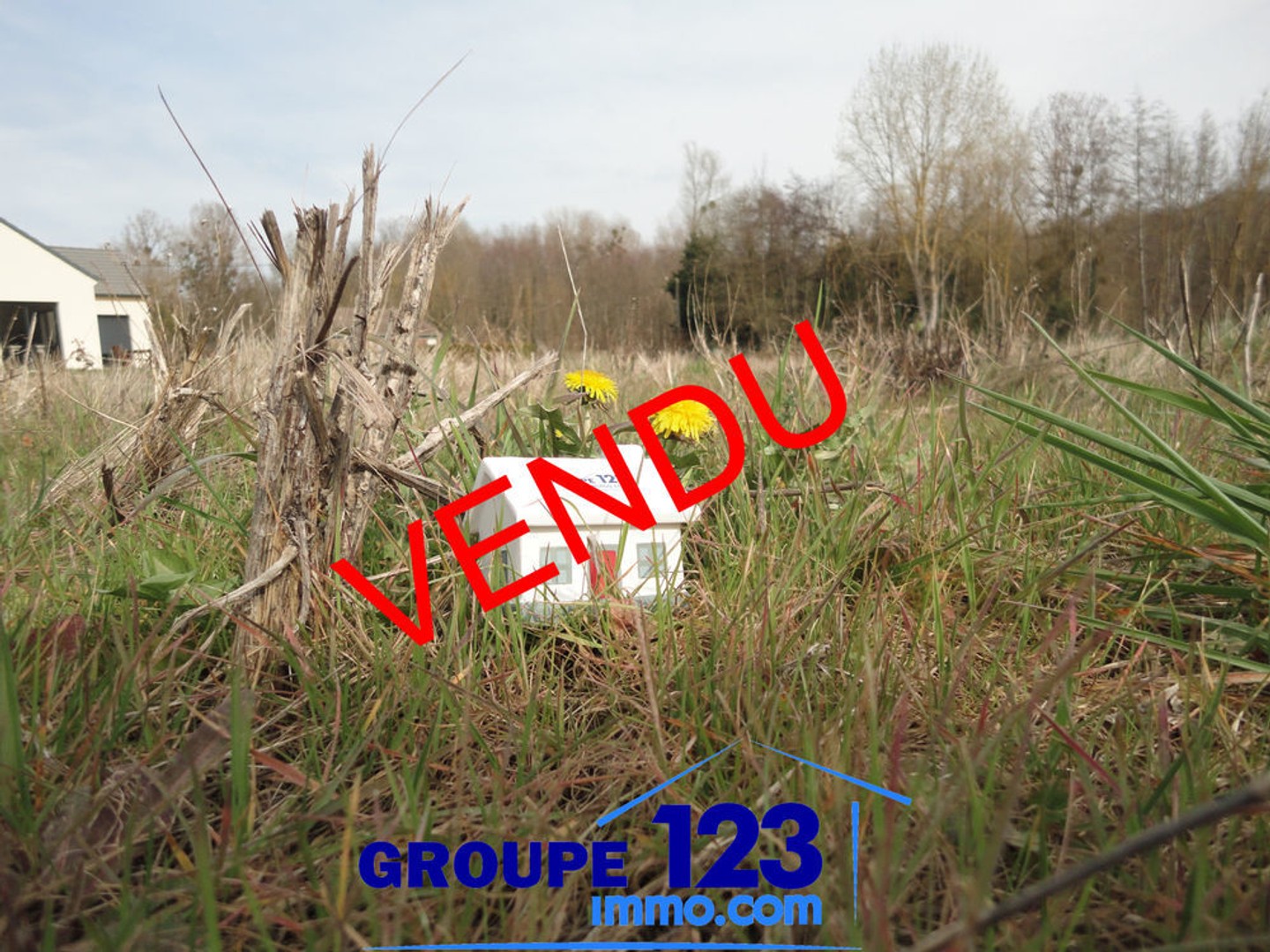Terrain constructible de 1290m2