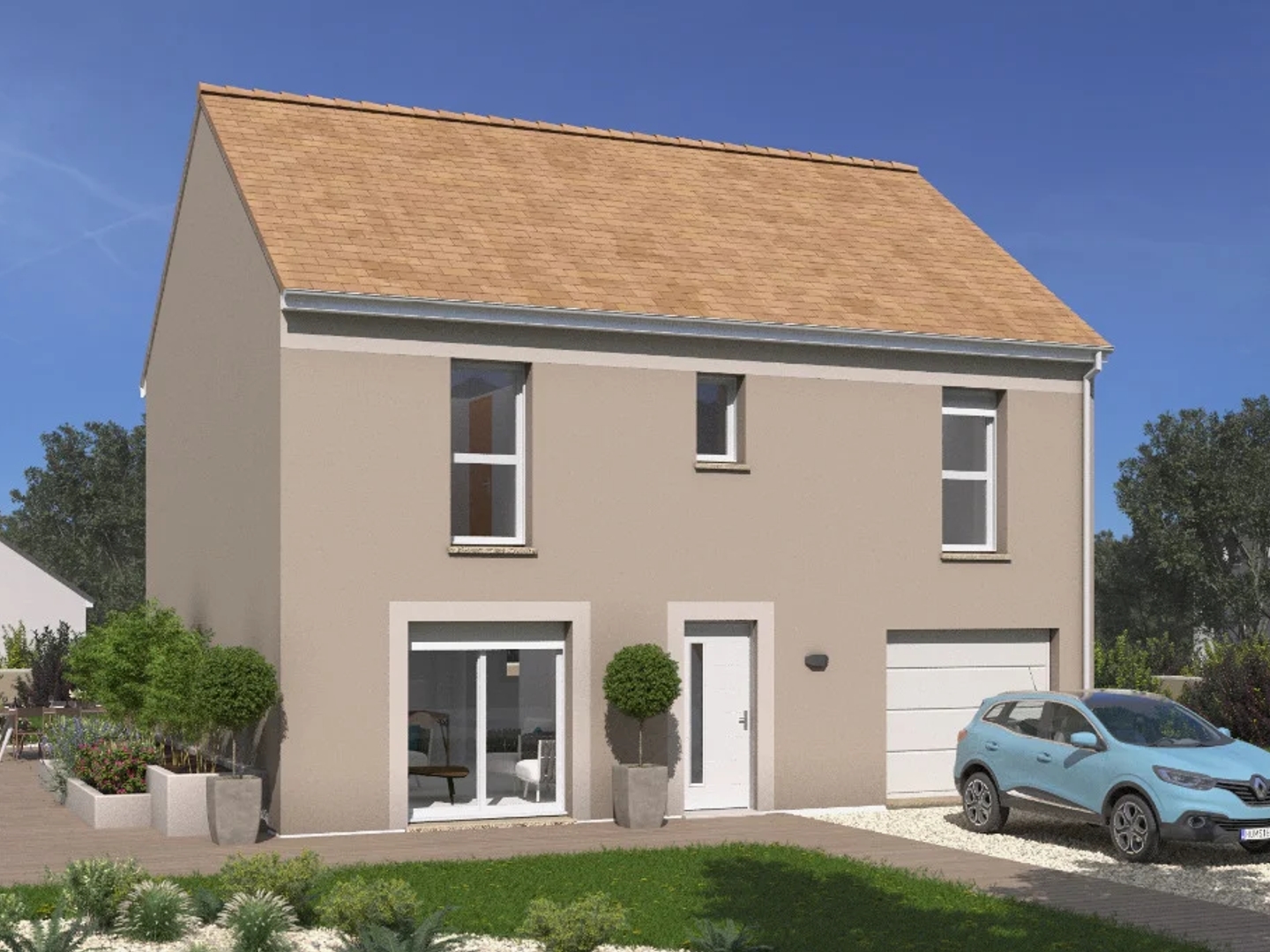 Maison neuve 6 pièces 109 m²