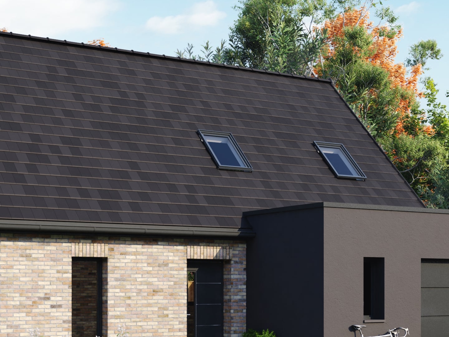 Terrain + maison 121 m²