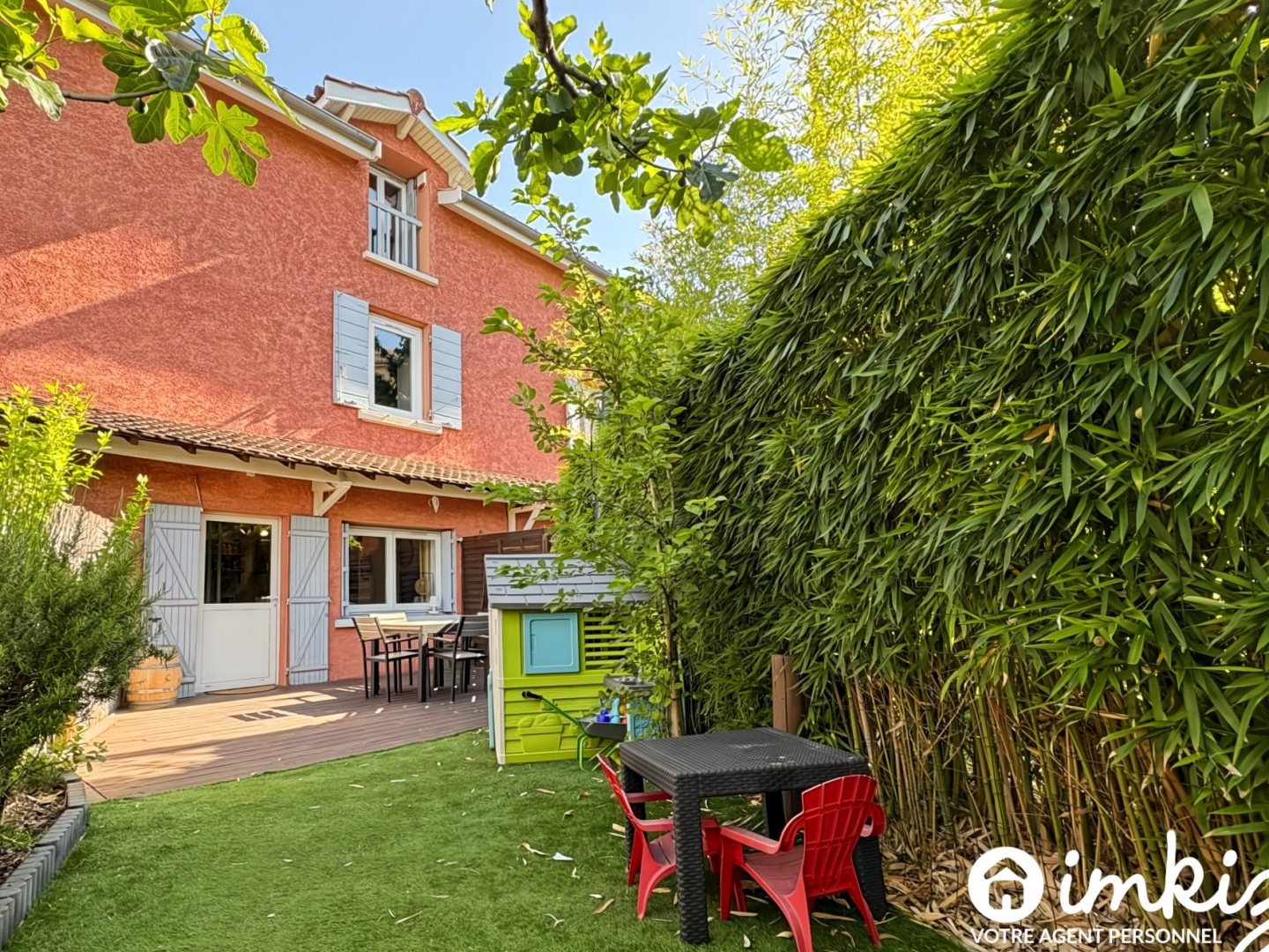 Triplex 83 m² au sol avec jardin et 2 parkings