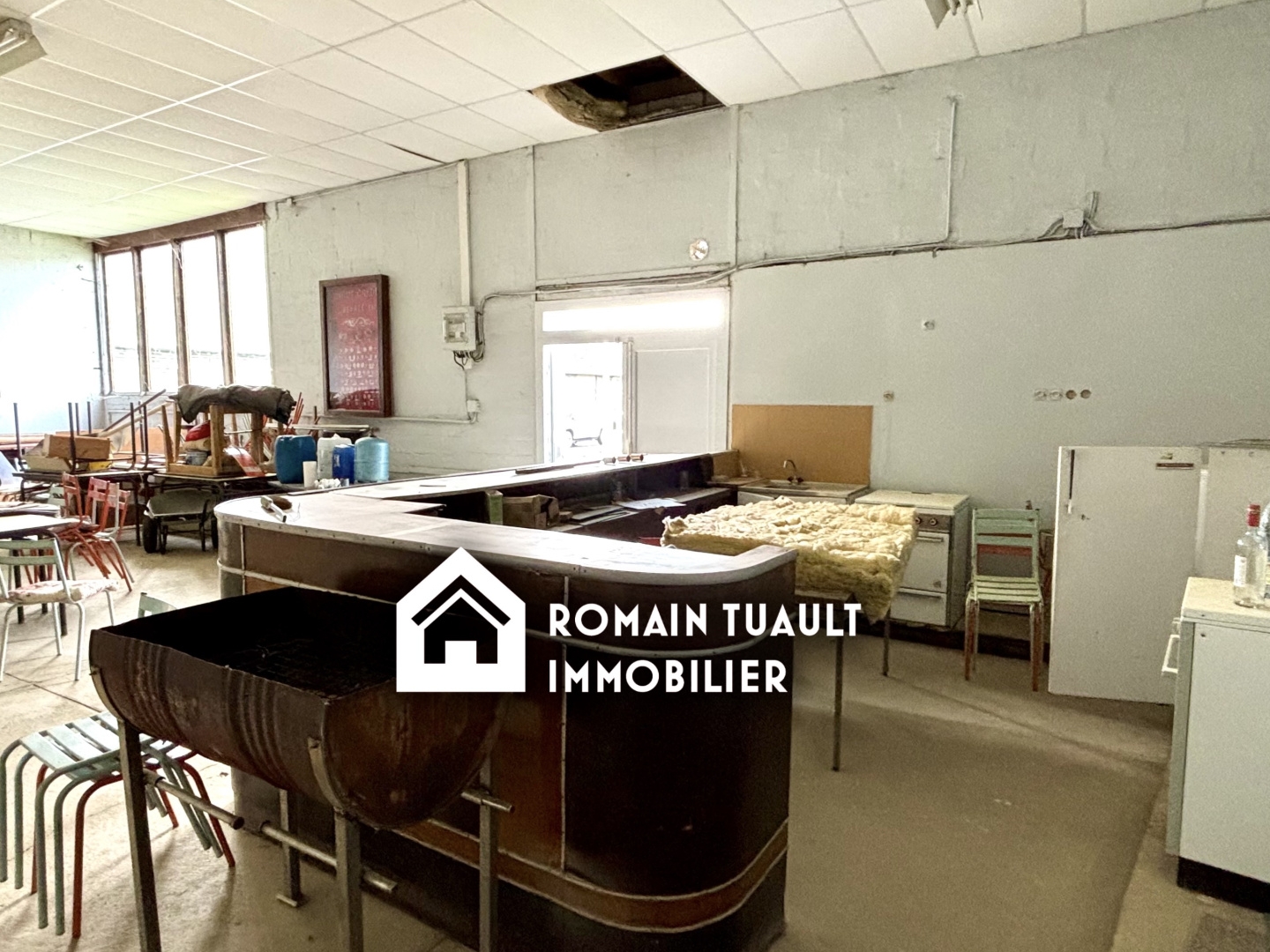 Locaux à vendre - 1 pièce - 153m2 - Renazé (53800)