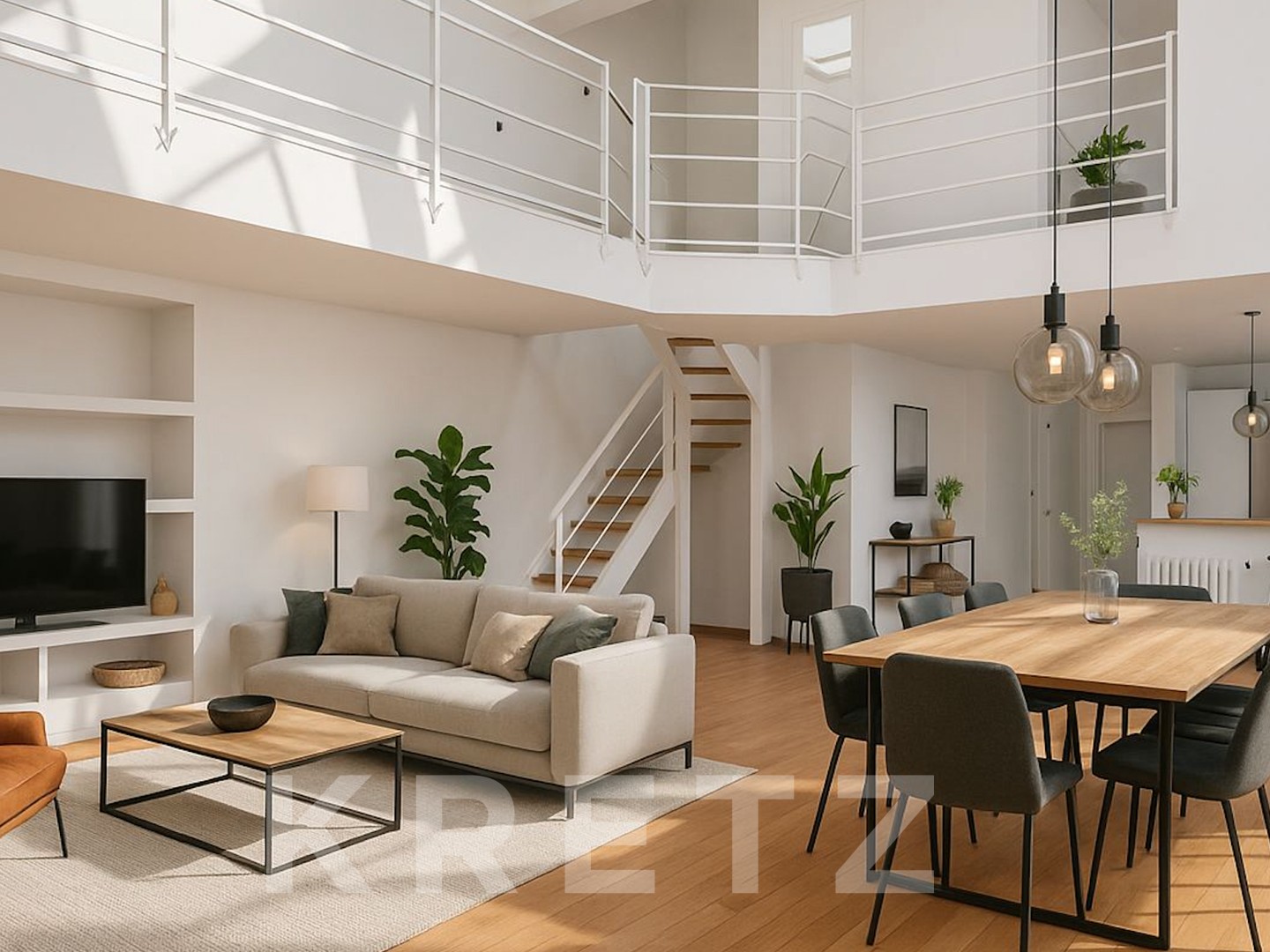 VINCENNES - BÉRAULT - LOFT AVEC 4 CHAMBRES - REZ-DE-CHAUSSÉE