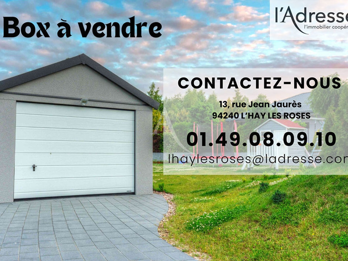 Parking / box Chevilly Larue