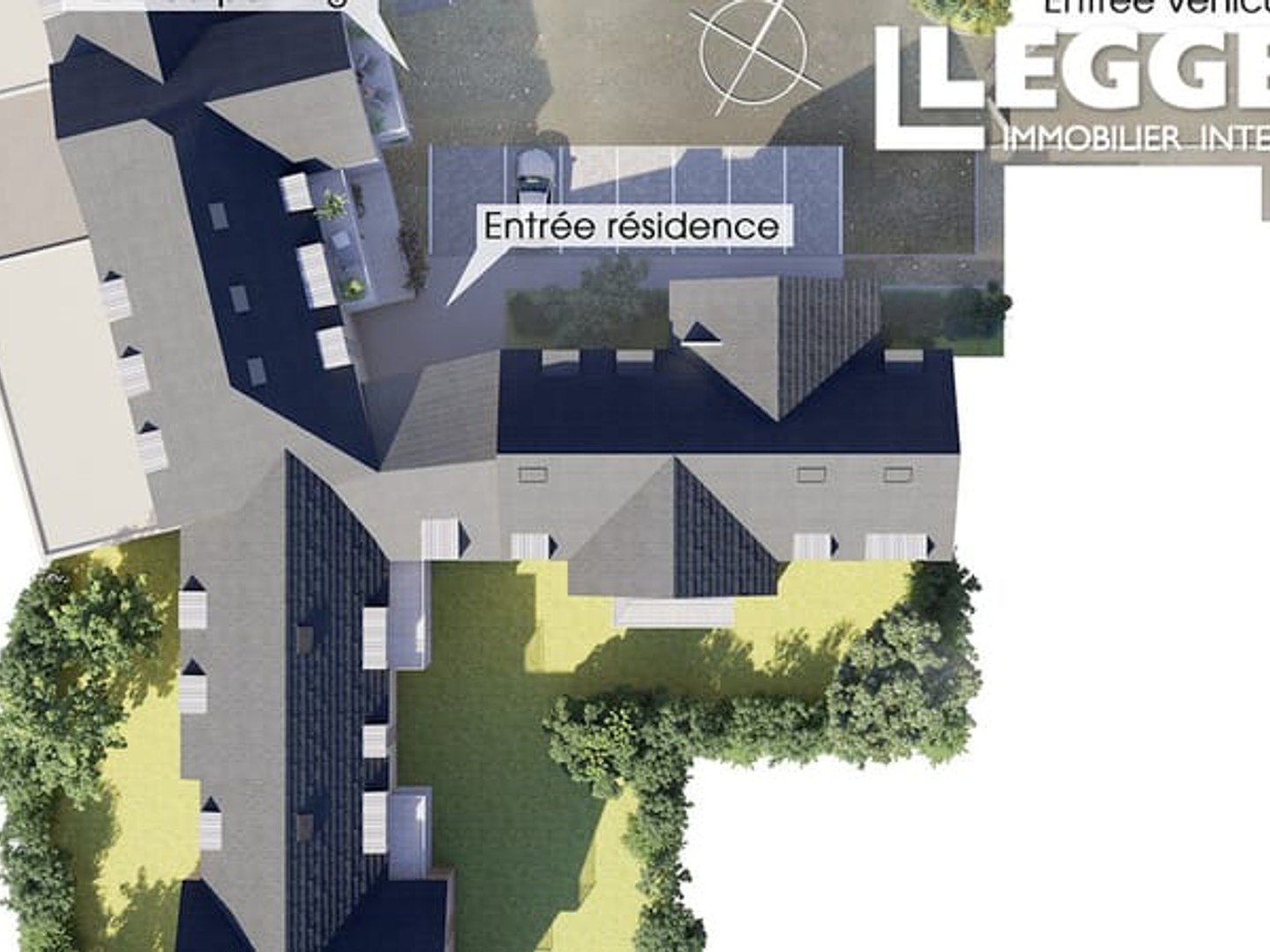 Appartement Neuf 3 chambres au RDC avec jardin privatif de 58 m2