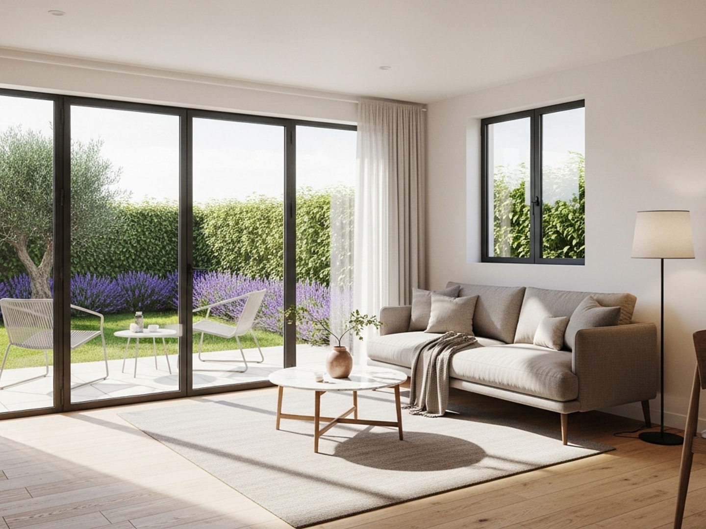 STUDIO de 28m² + UN JARDIN + PARKING - ANTIBES