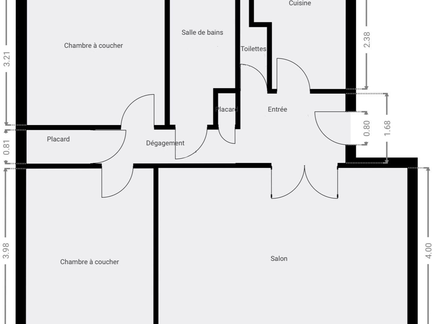 Appartement à vendre - 3 pièces - 66m2 - Montrouge (92120)