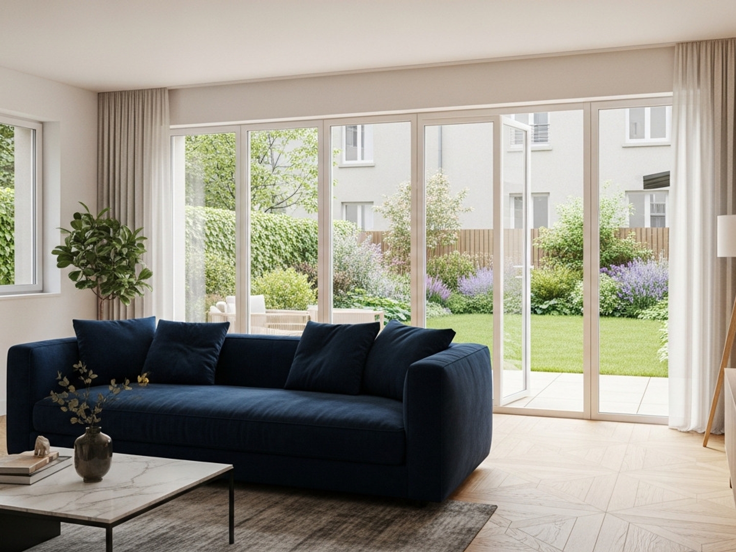2 PIÈCES de 45.65m² + UN JARDIN - DONVILLE-LES-BAINS