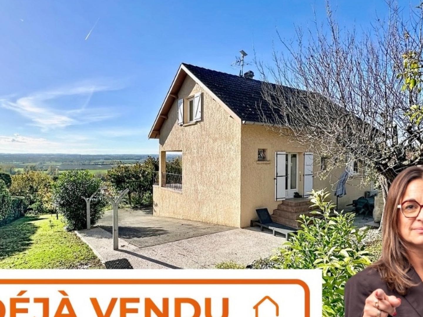 Maison Type T5/6 avec sous-sol intégral vue Pyrénées
