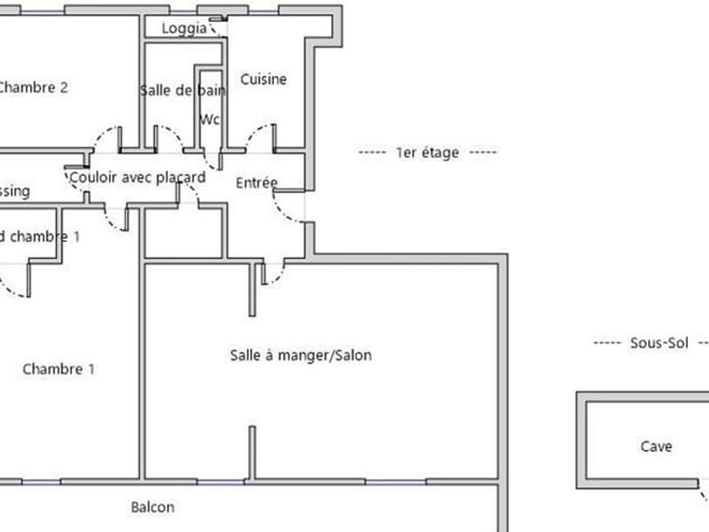 Appartement 3 pièces 67 m²