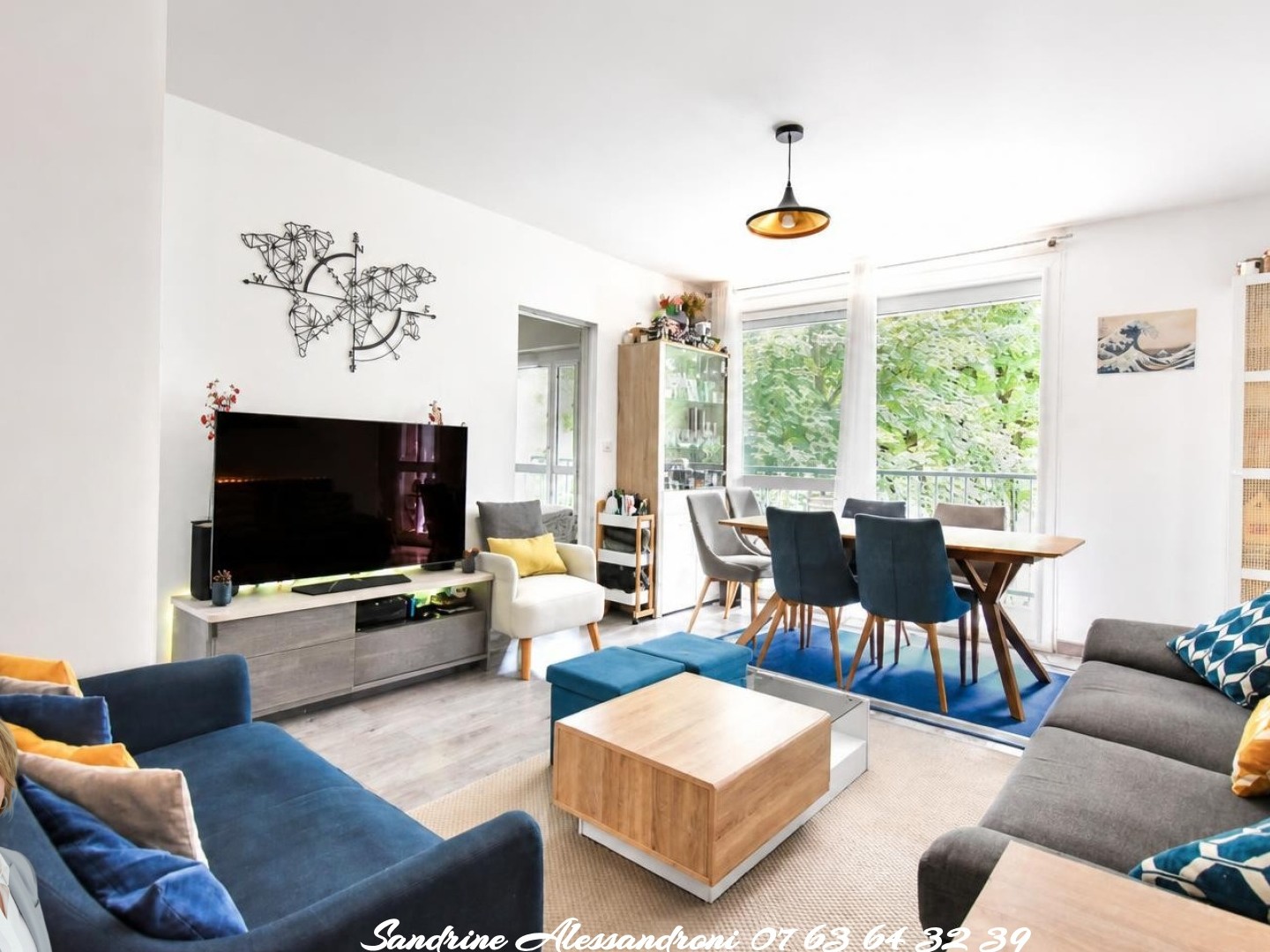 Appartement 3 pièces 63 m²