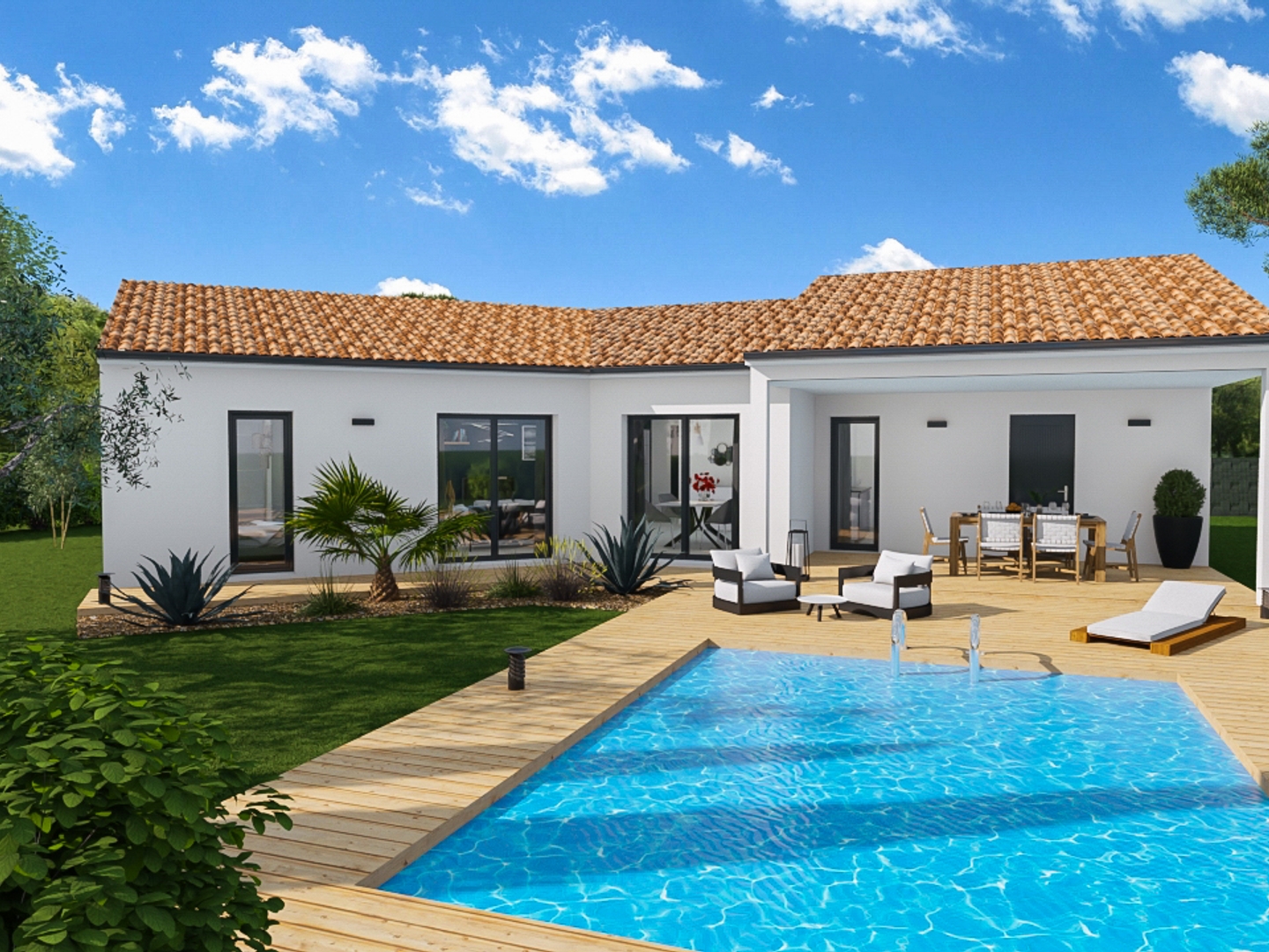 Terrain + maison à vendre à Carmaux