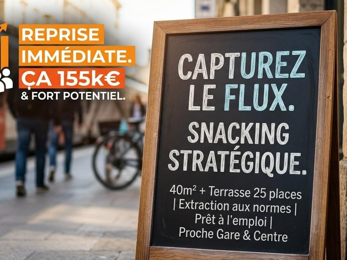 Bureaux 40 m²