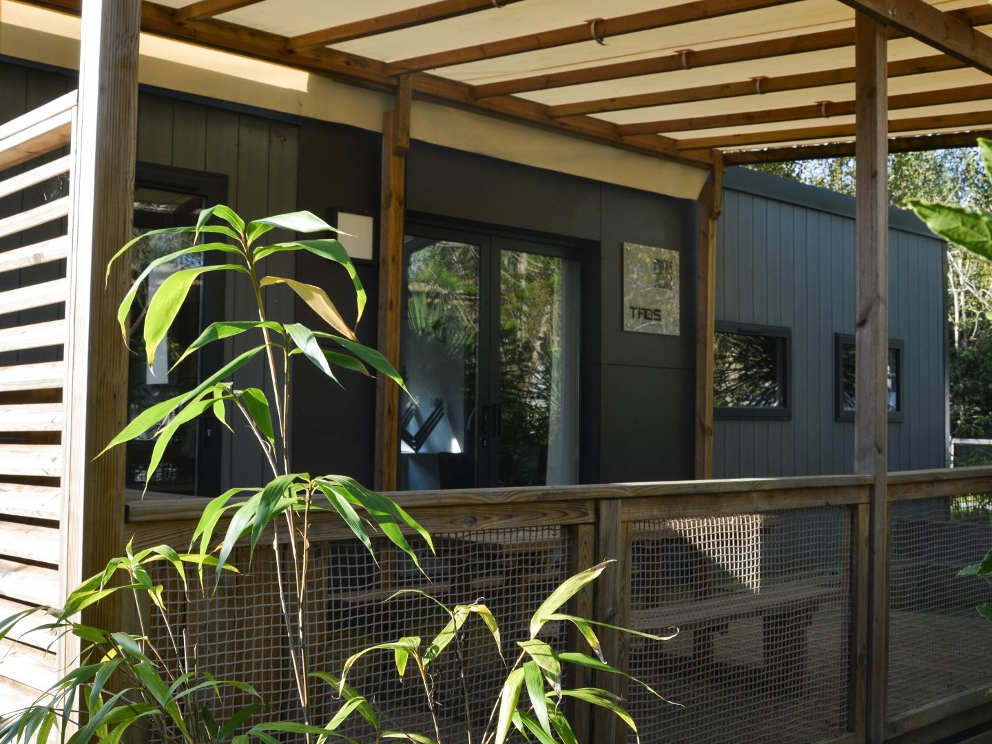 mobil-home équipé sur parc ouvert à l'année