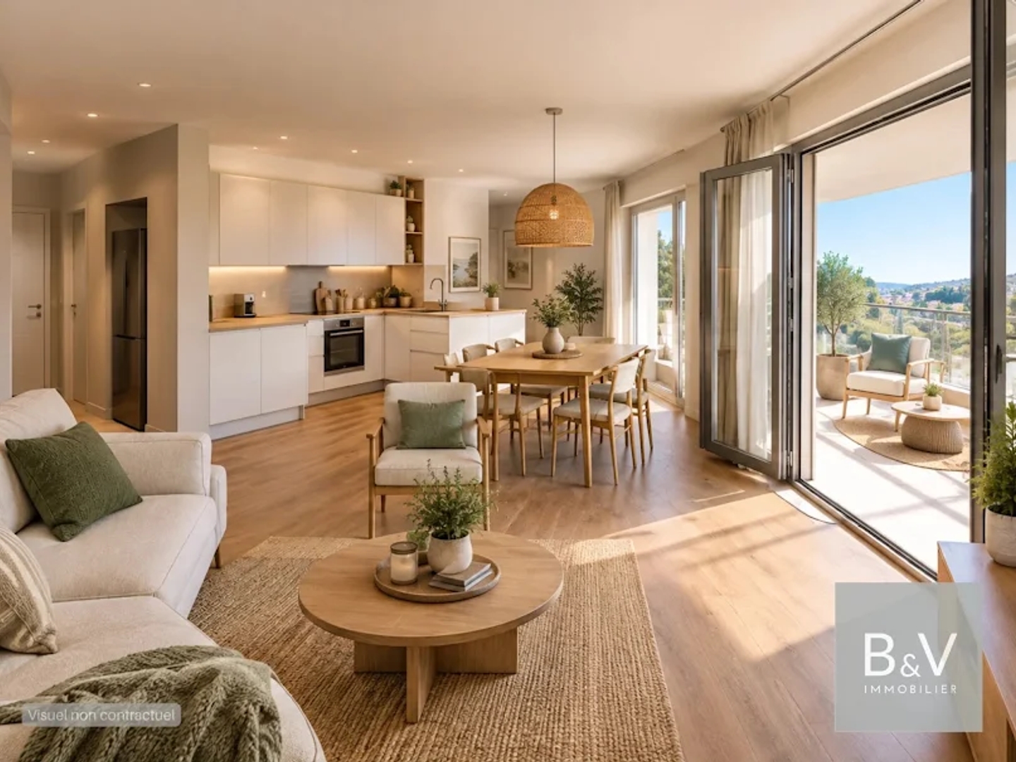 Appartement à vendre - 3 pièces - 62m2 - Mouans-Sartoux (06370)