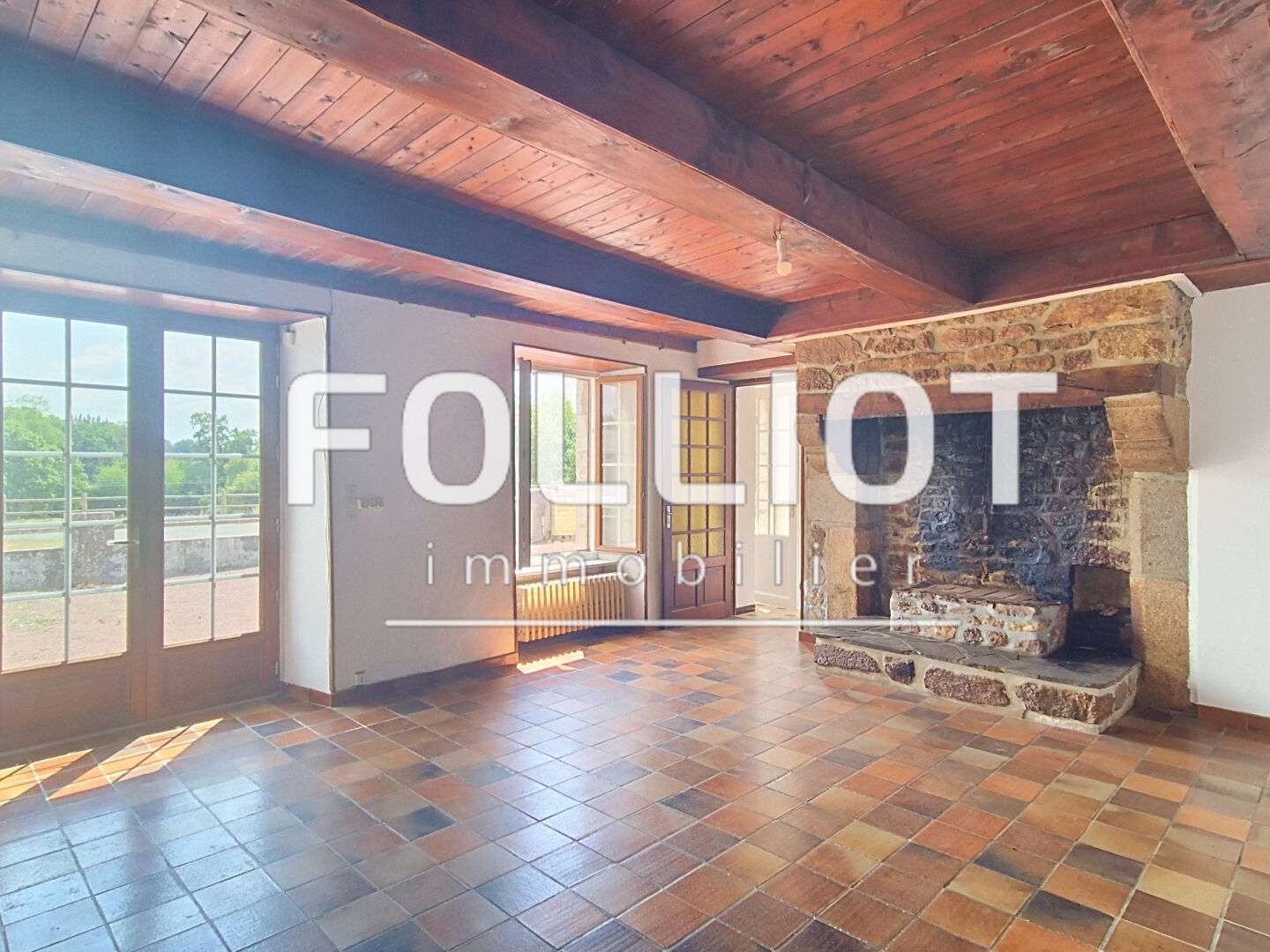 A vendre Maison en pierre au calme à Hudimesnil, proche Bréhal