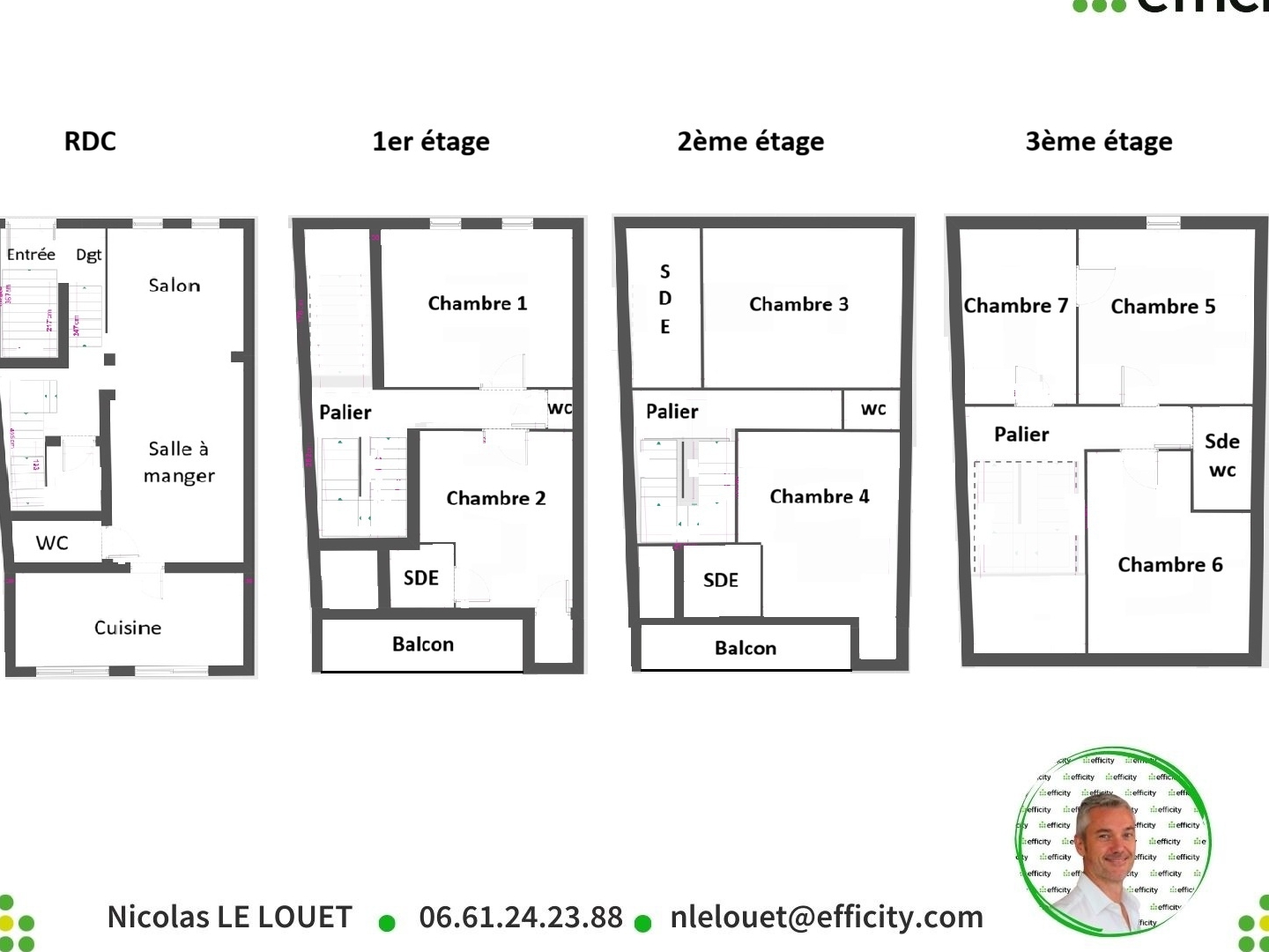 Maison à vendre - 9 pièces - 250m2 - Angoulême (16000)